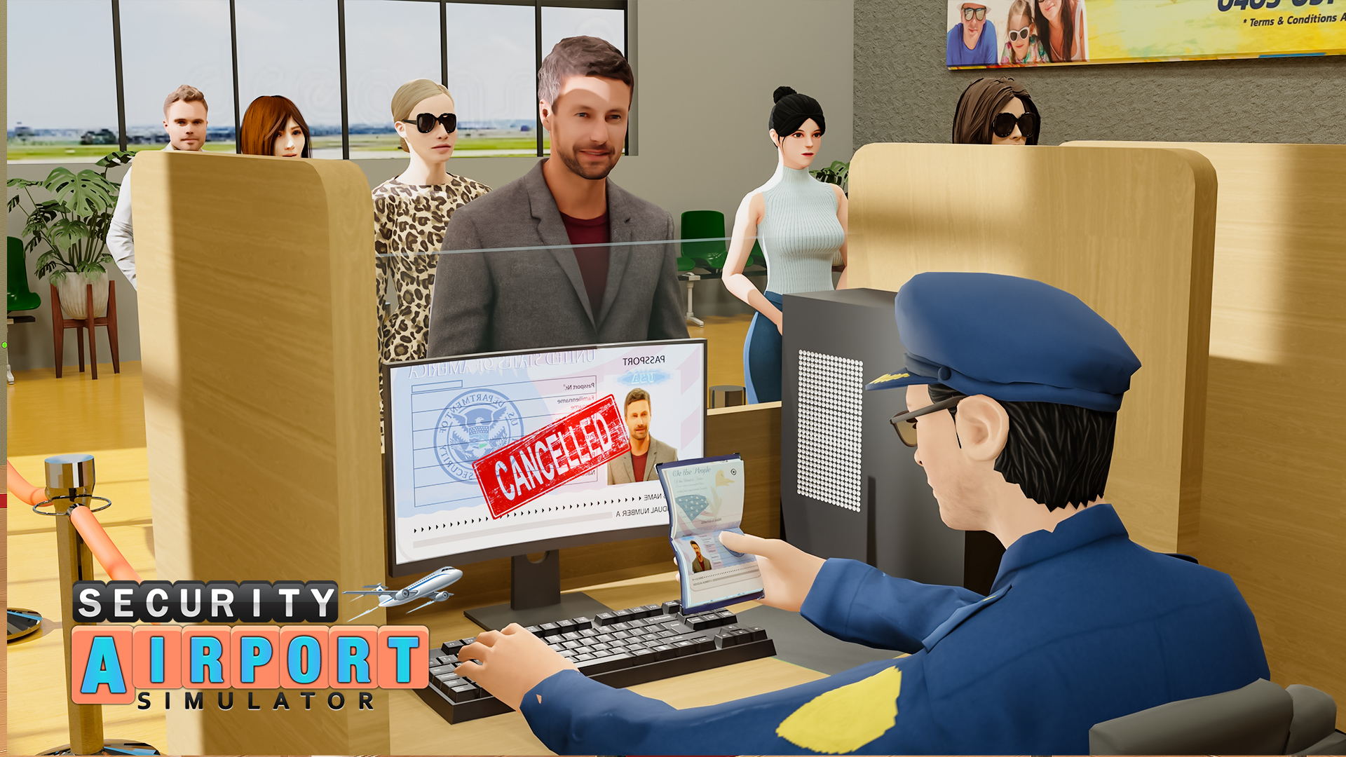 اسکرین شات 4 بازی Airport Security Simulator