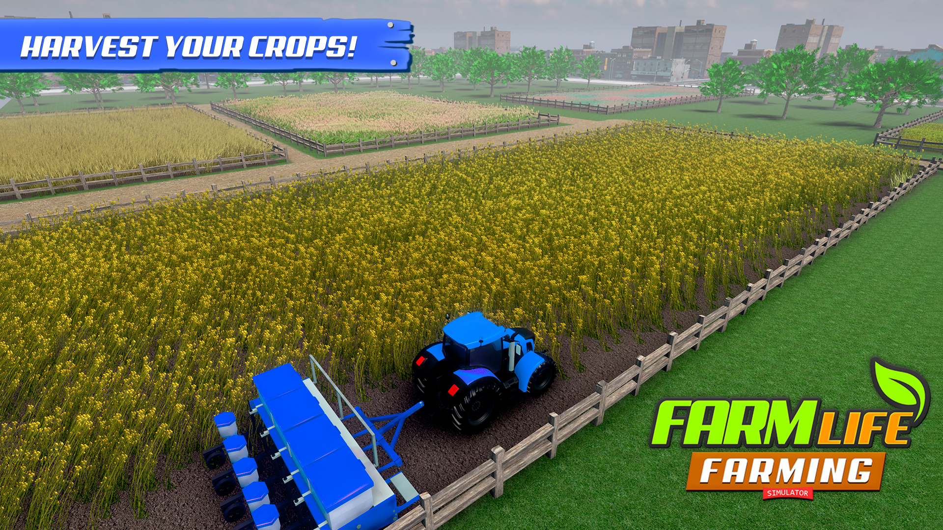 اسکرین شات 2 بازی Farm Life Tractor Simulator 3D