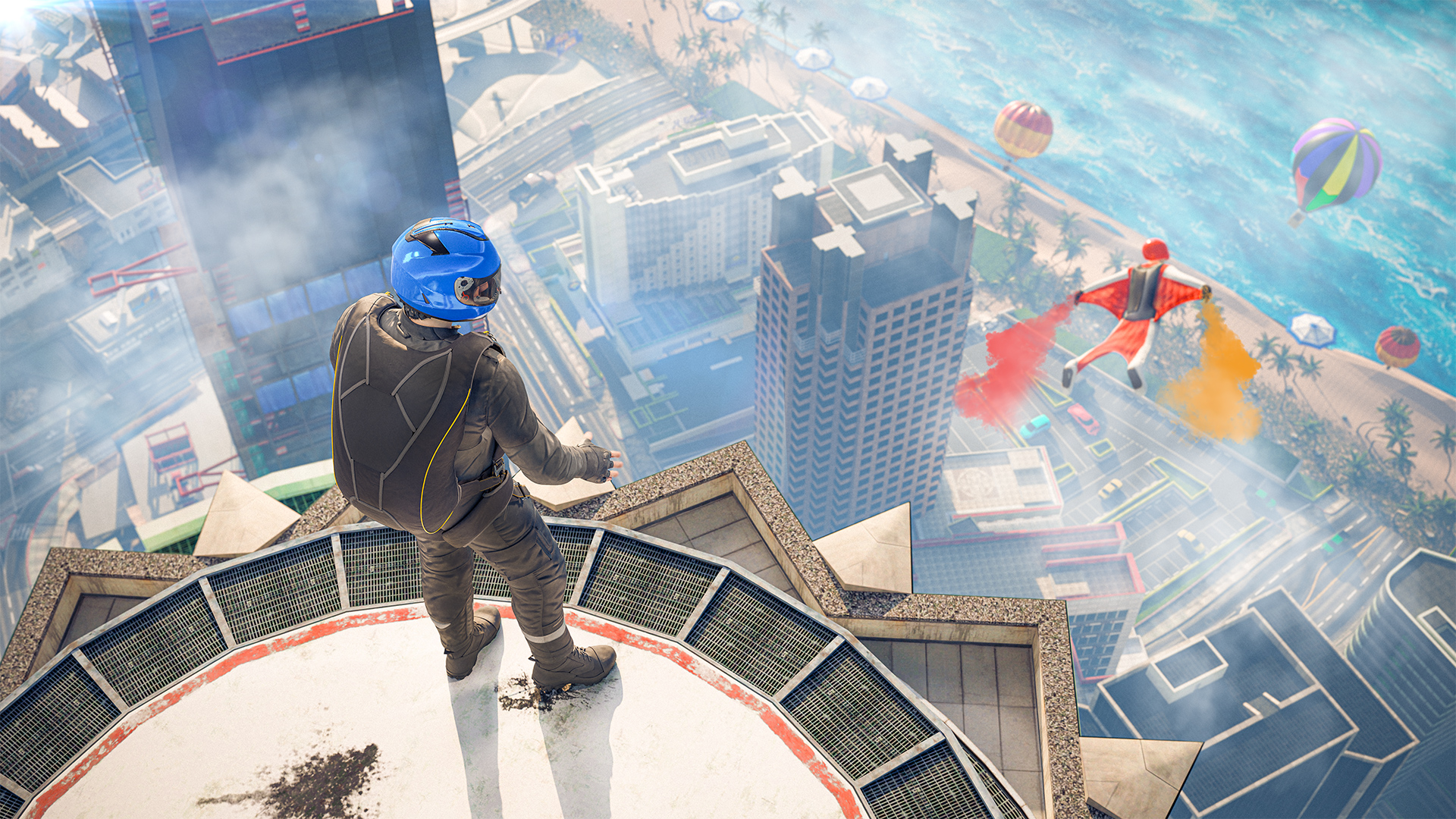 اسکرین شات 3 بازی Wingsuit Skydiving Simulator