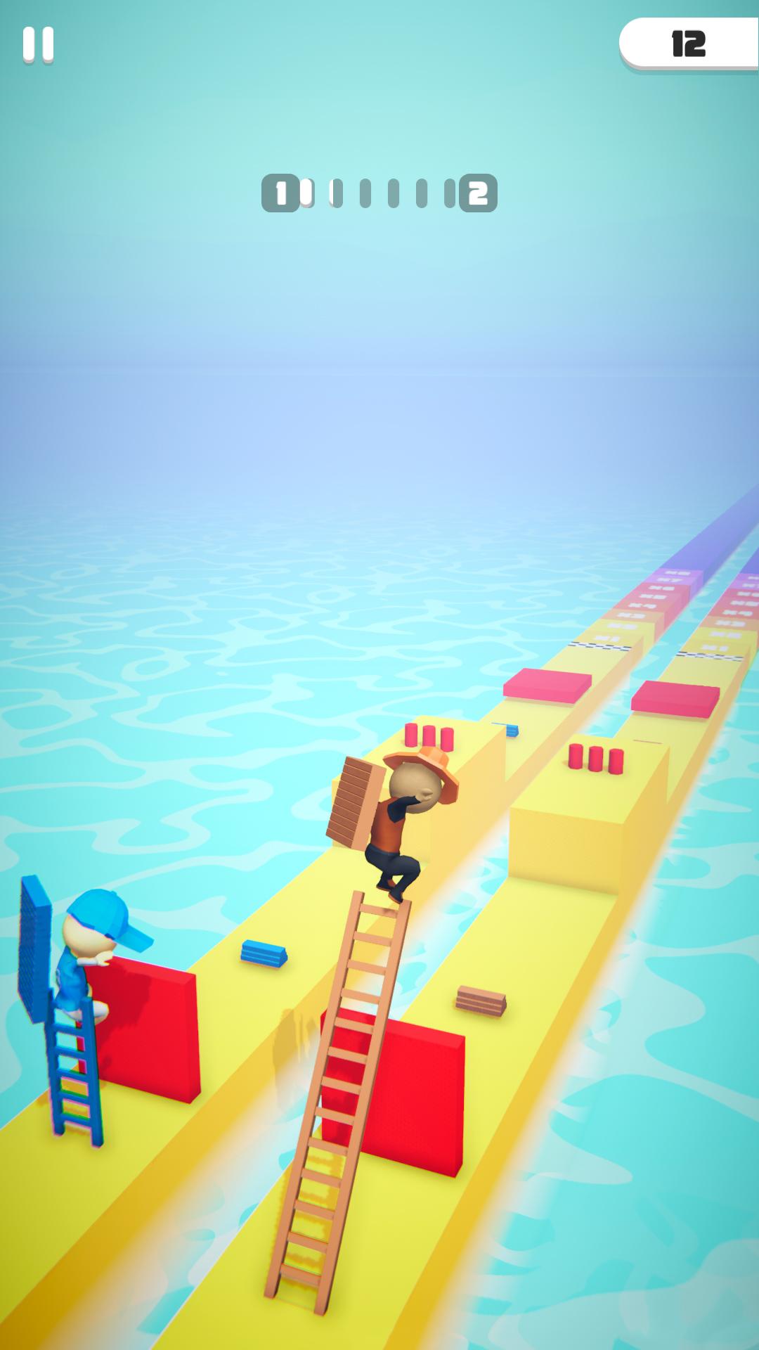 اسکرین شات 1 بازی Ladder Climb Dash Stair Race