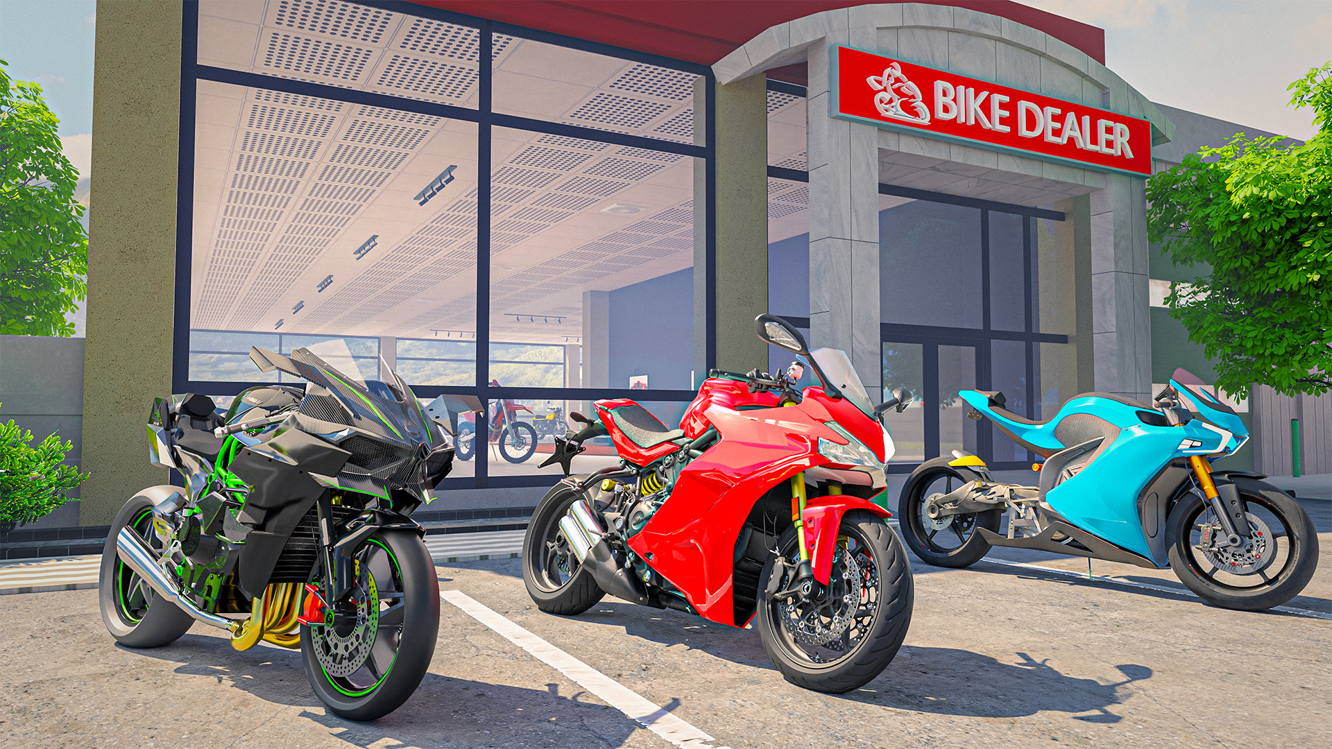 اسکرین شات 1 بازی Motorcycle Dealer Bike Games