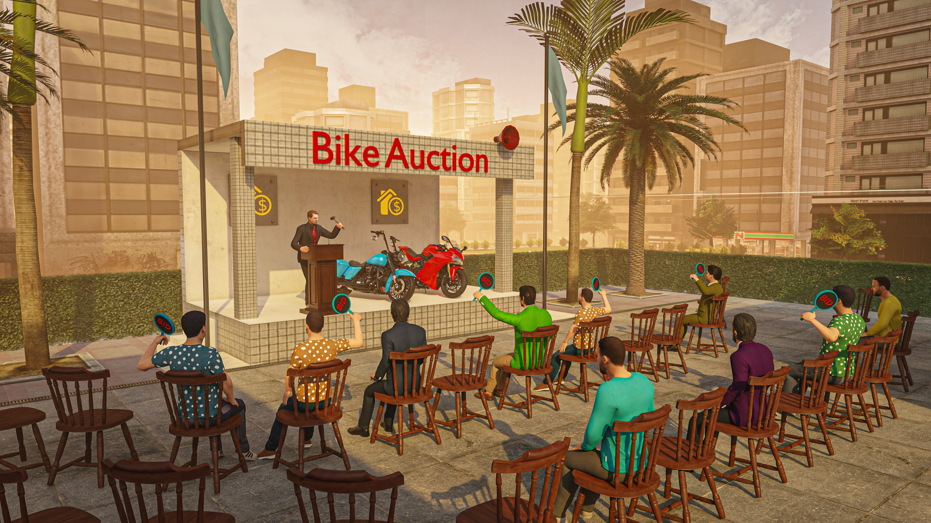 اسکرین شات 5 بازی Motorcycle Dealer Bike Games