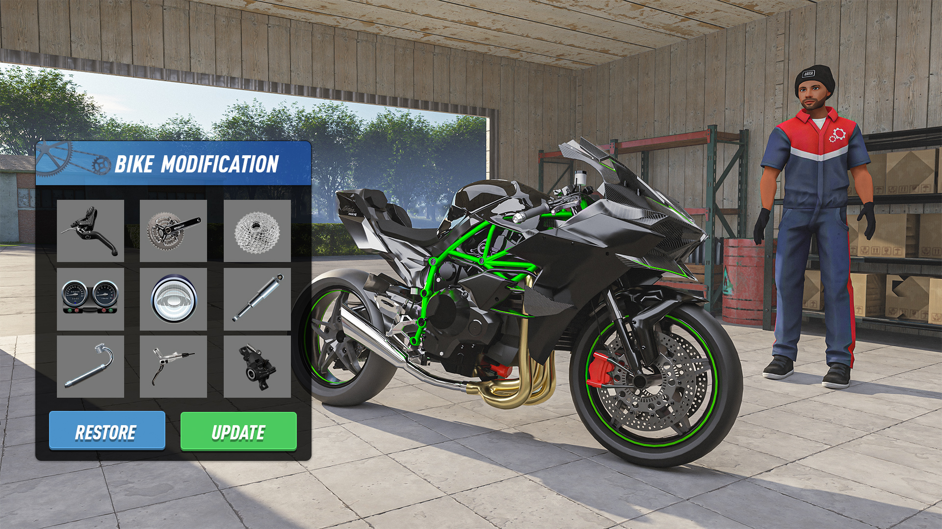 اسکرین شات 3 بازی Motorcycle Dealer Bike Games