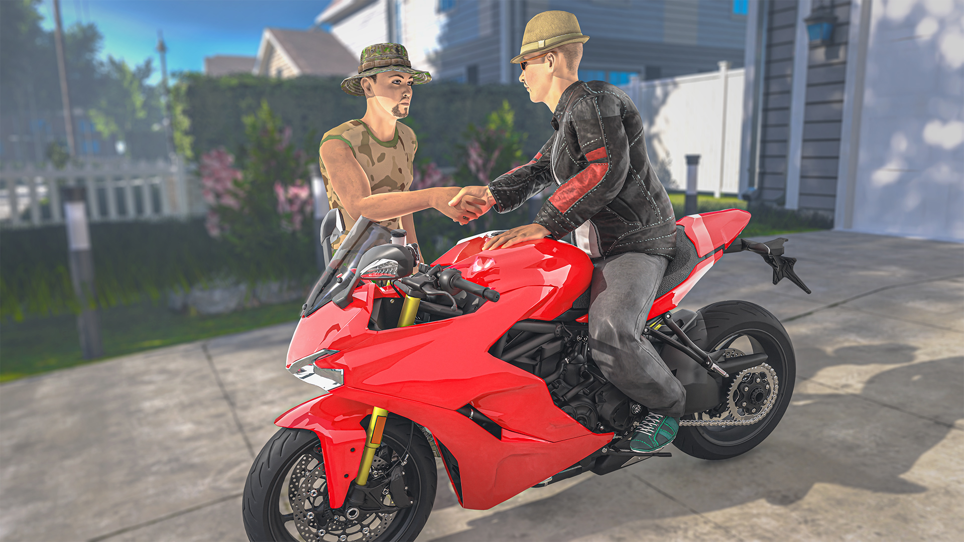 اسکرین شات 3 بازی Motorcycle Dealer Bike Games