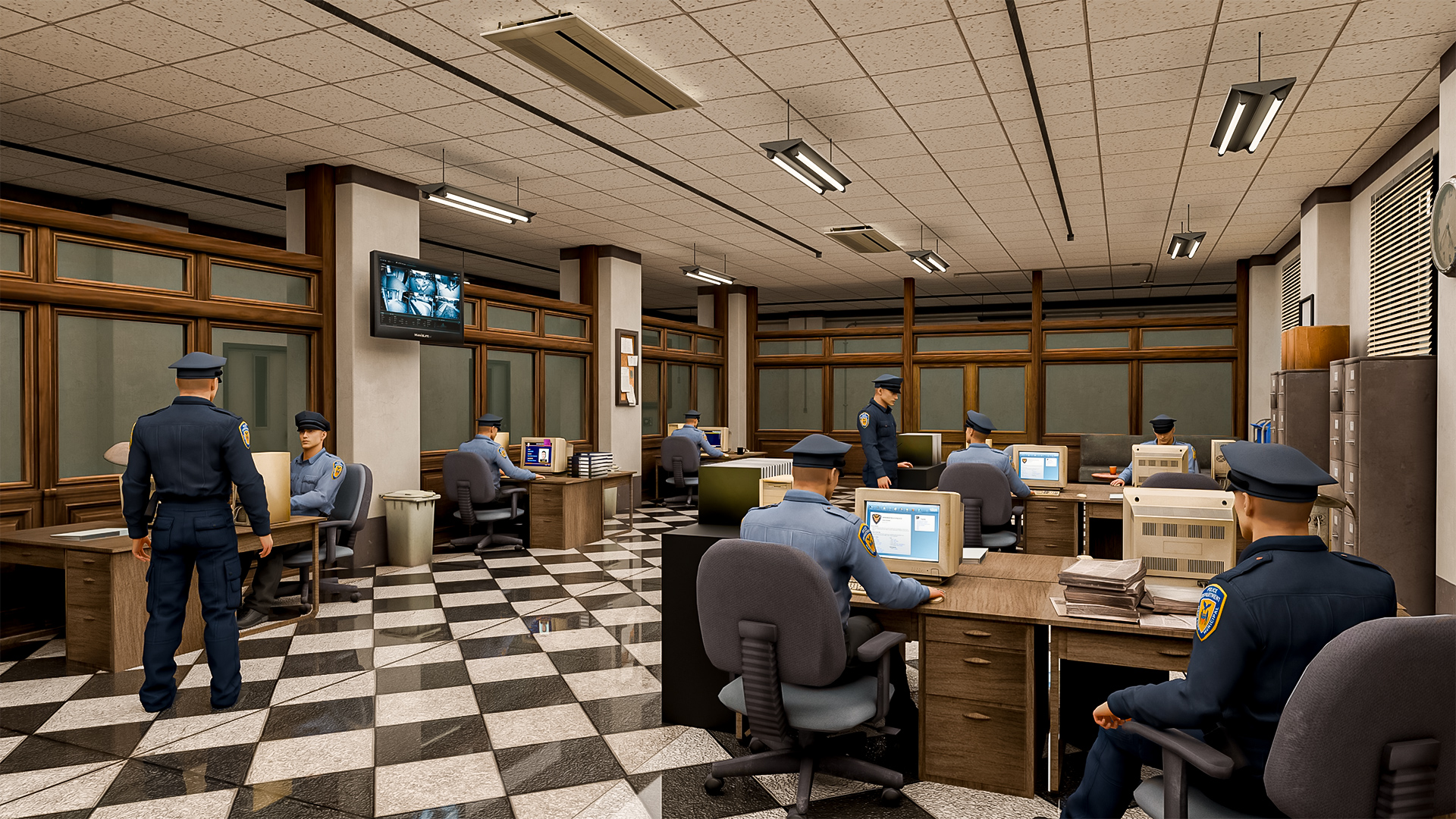 اسکرین شات 4 بازی Police Simulator Cop Games