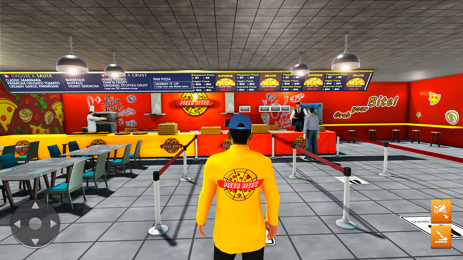 اسکرین شات 4 بازی Pizza Shop Restaurant Sim 2022