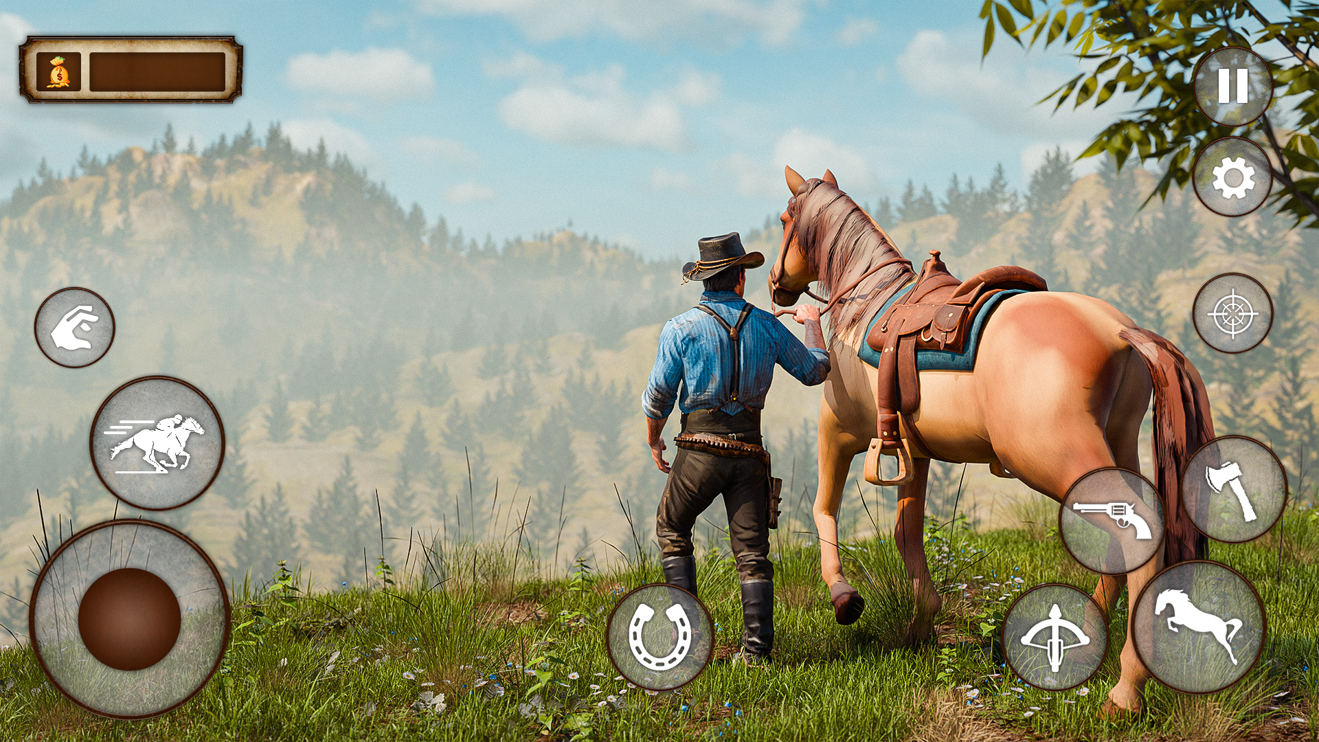 اسکرین شات 1 بازی Cowboy Rodeo Rider- Wild West
