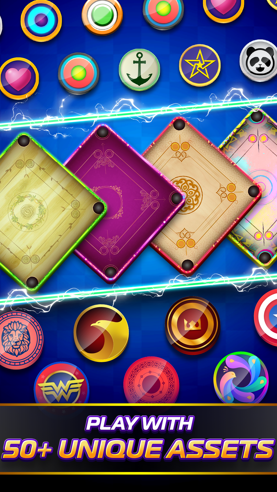 اسکرین شات 6 بازی Carrom Superstar