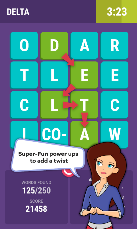 اسکرین شات 3 بازی Wordathon: Classic Word Search