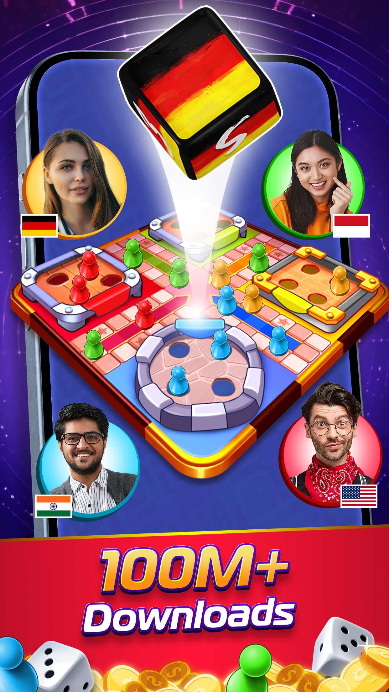 اسکرین شات 1 بازی Ludo SuperStar