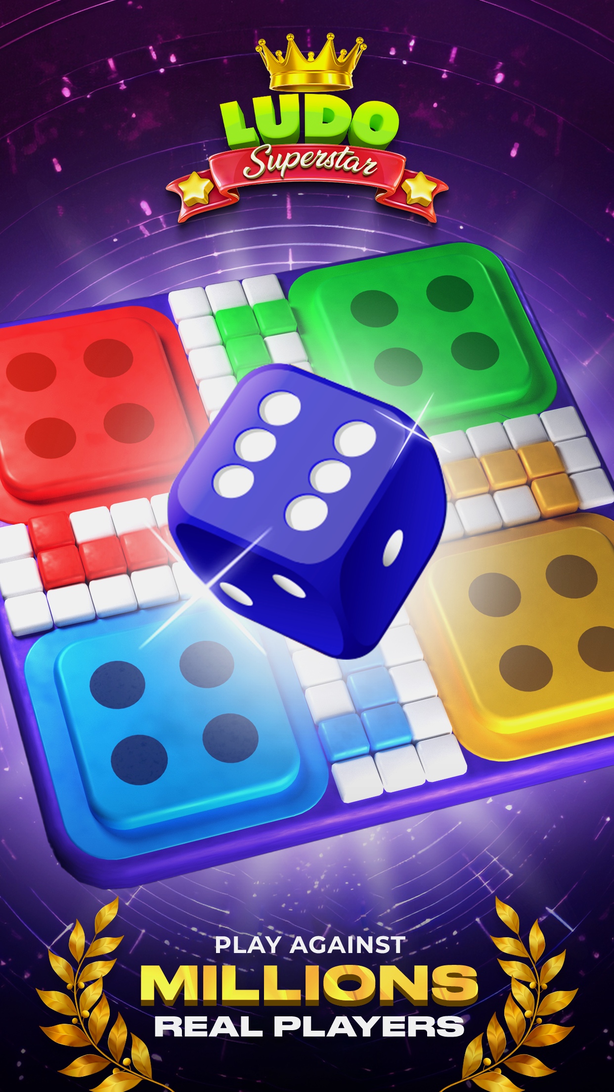 اسکرین شات 1 بازی Ludo SuperStar- Board Game