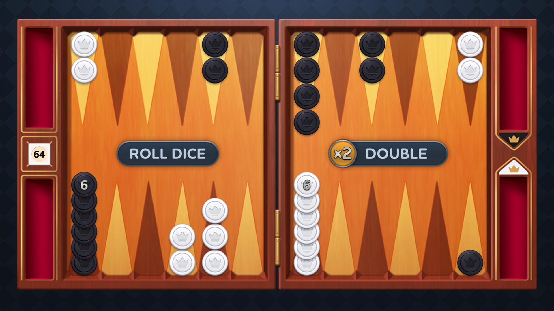 اسکرین شات 4 بازی Backgammon: Dice Board Game