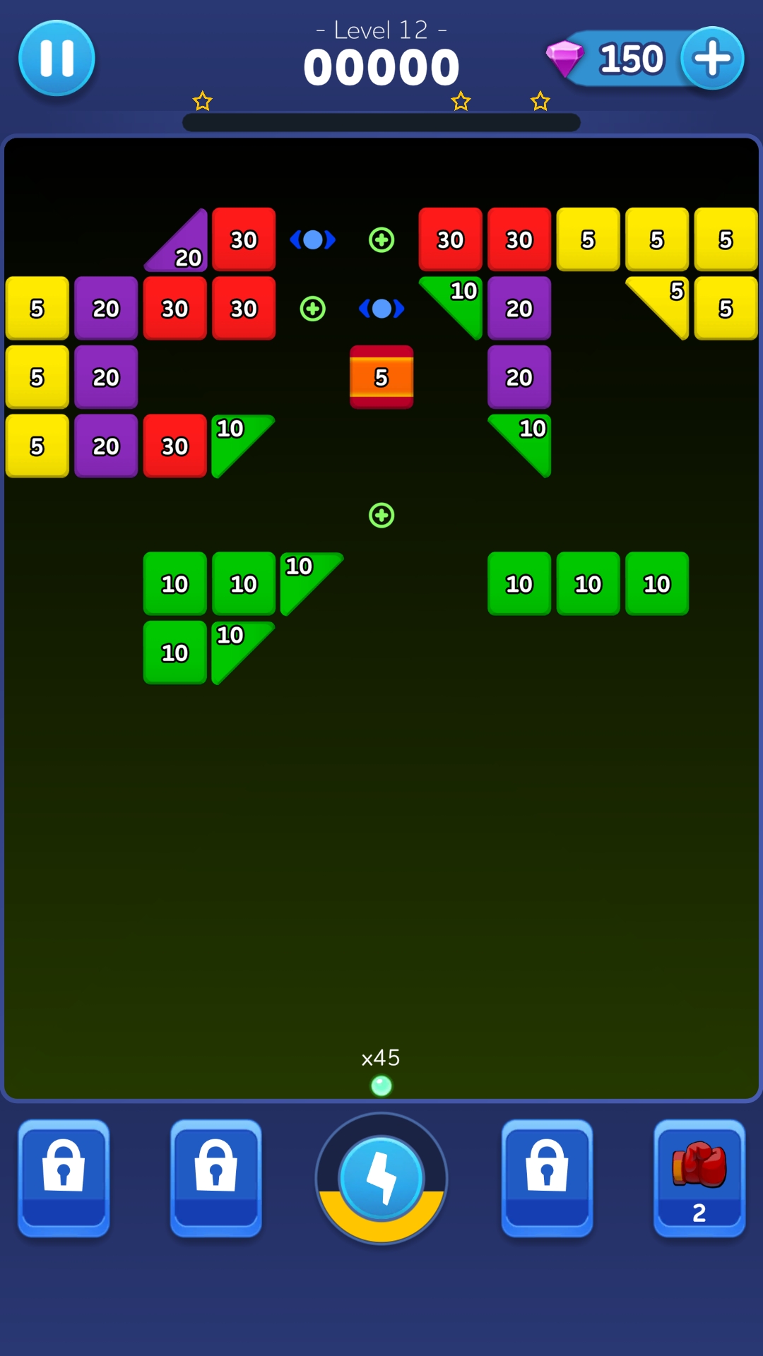 اسکرین شات 2 بازی Brick Breaker - Block Puzzle