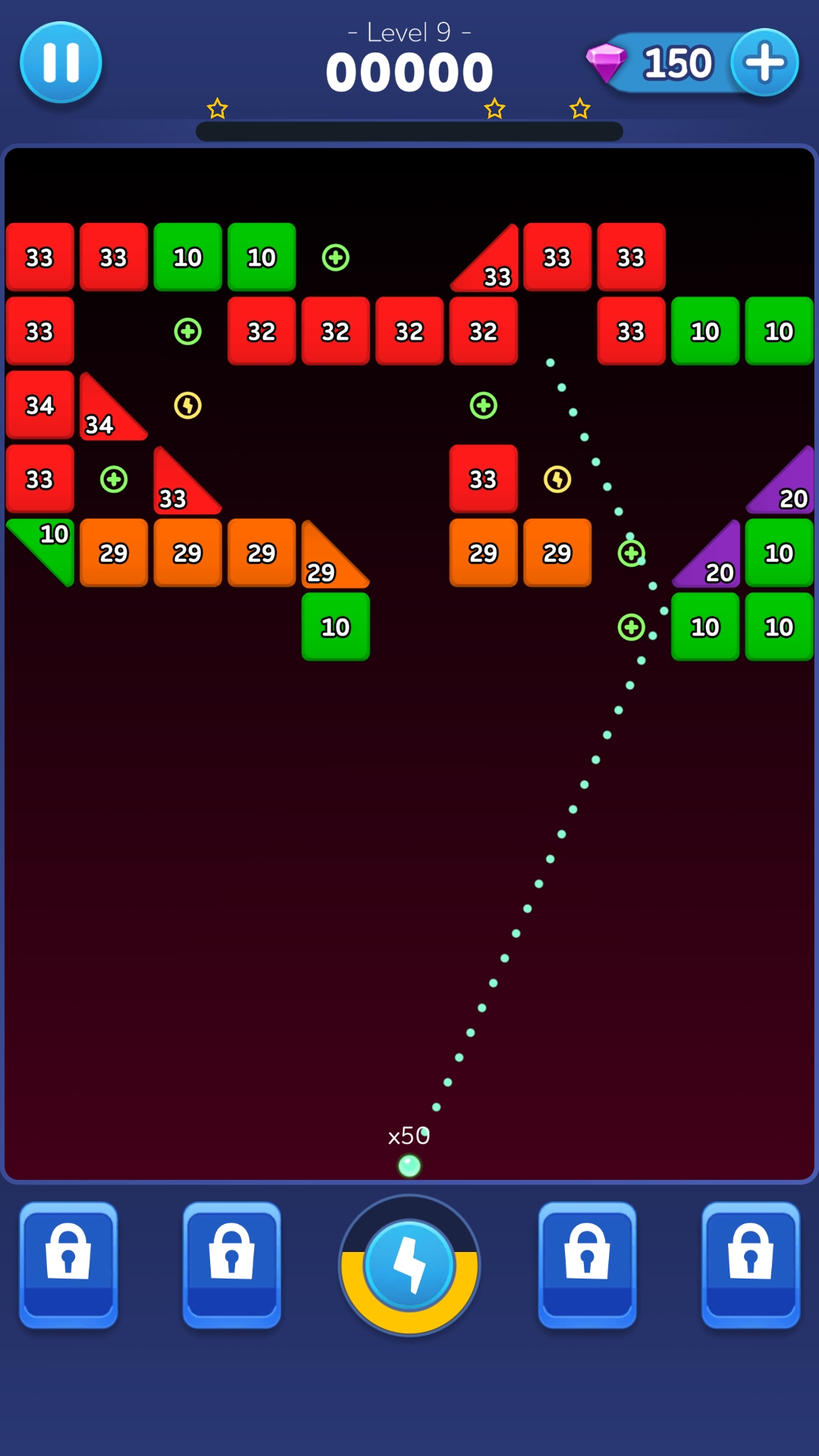 اسکرین شات 4 بازی Brick Breaker - Block Puzzle