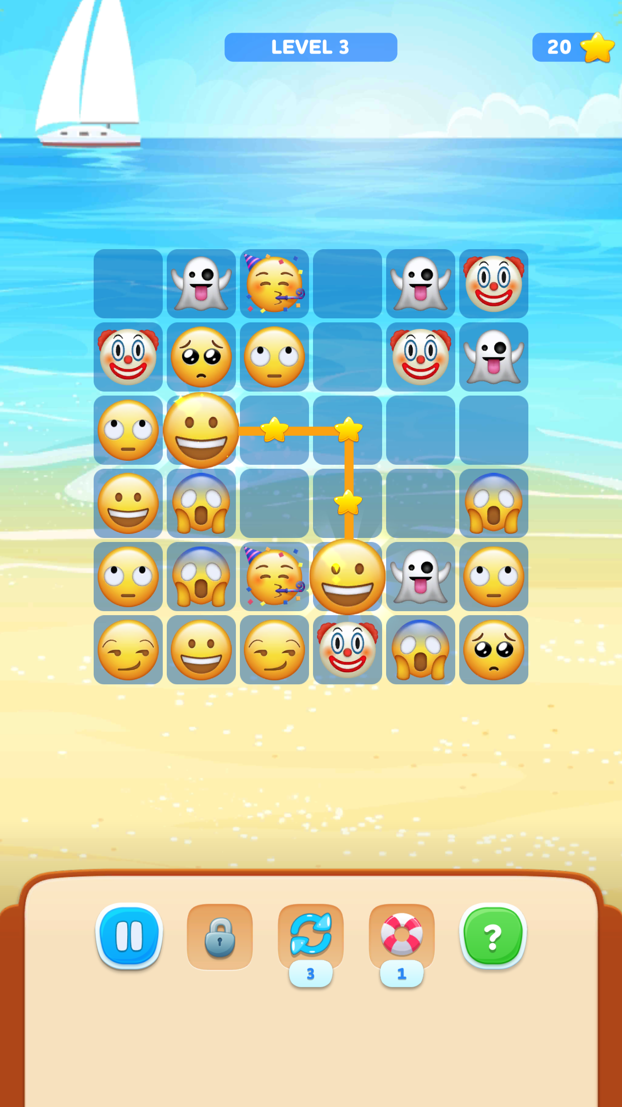 اسکرین شات 1 بازی Onet Stars: Connect Pairs