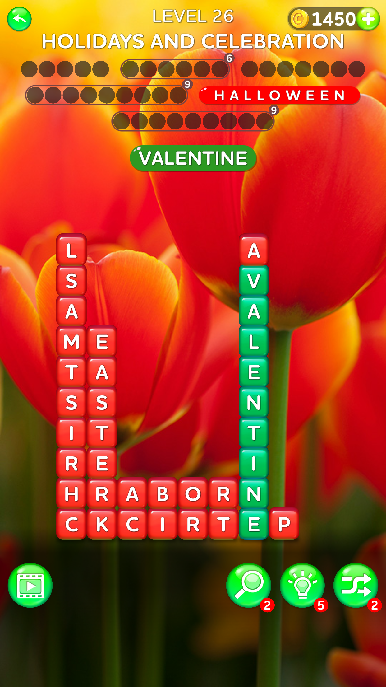 اسکرین شات 5 بازی Word Cube - Find Words