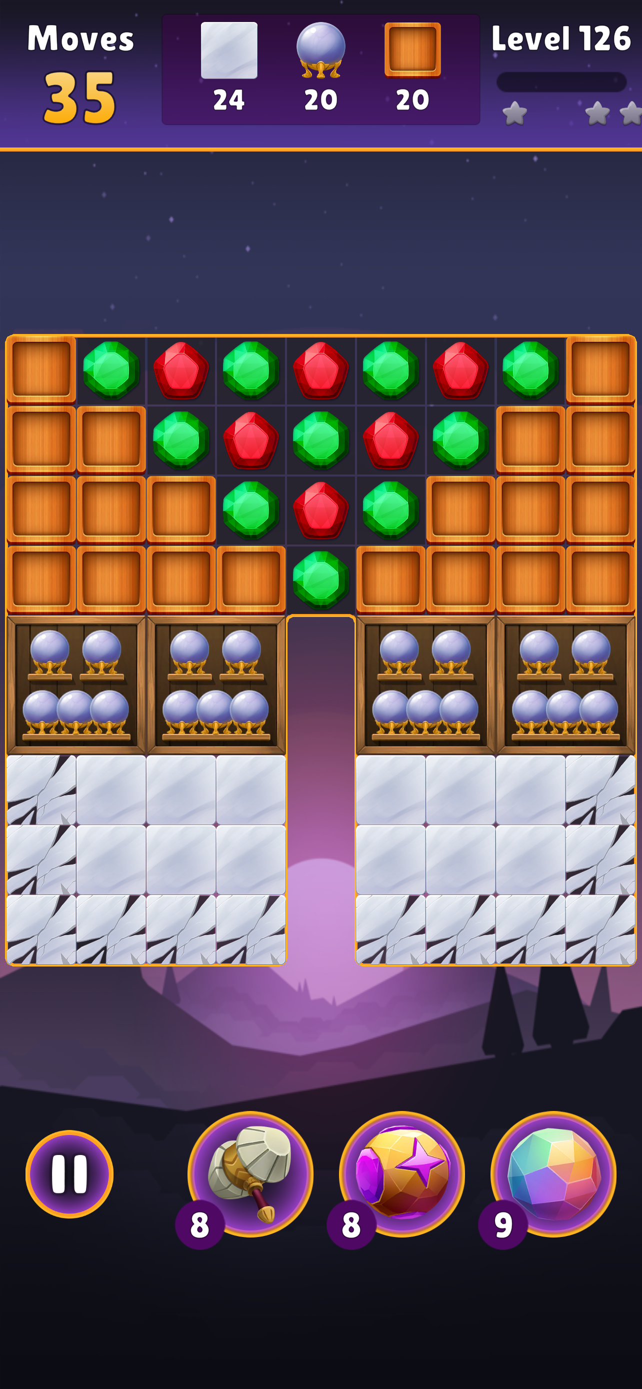 اسکرین شات 3 بازی Magic Match3 - Jewel Quest