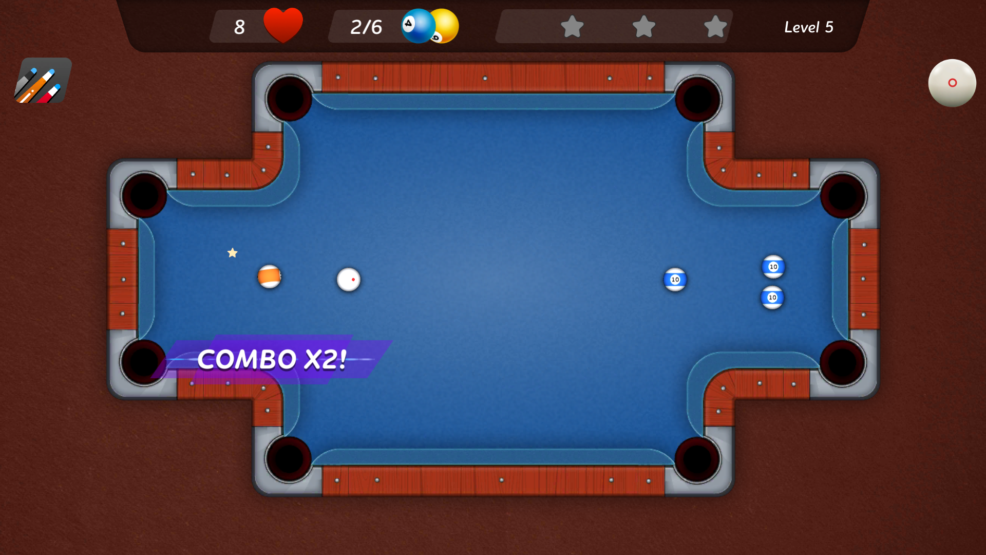 اسکرین شات 5 بازی Pool Pocket - Billiard Puzzle