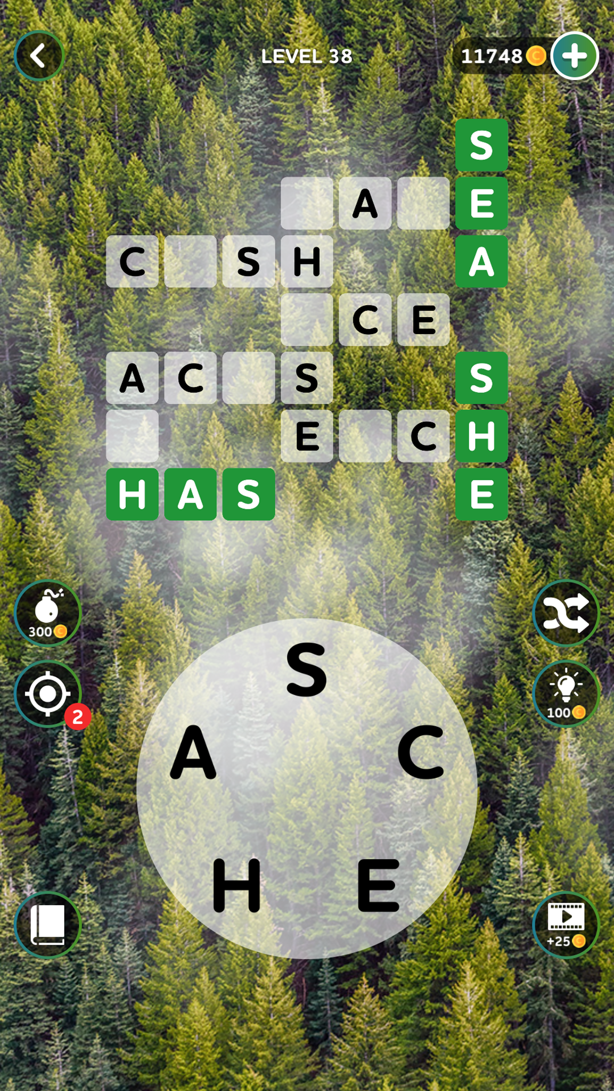 اسکرین شات 2 بازی Word Season - Crossword Game