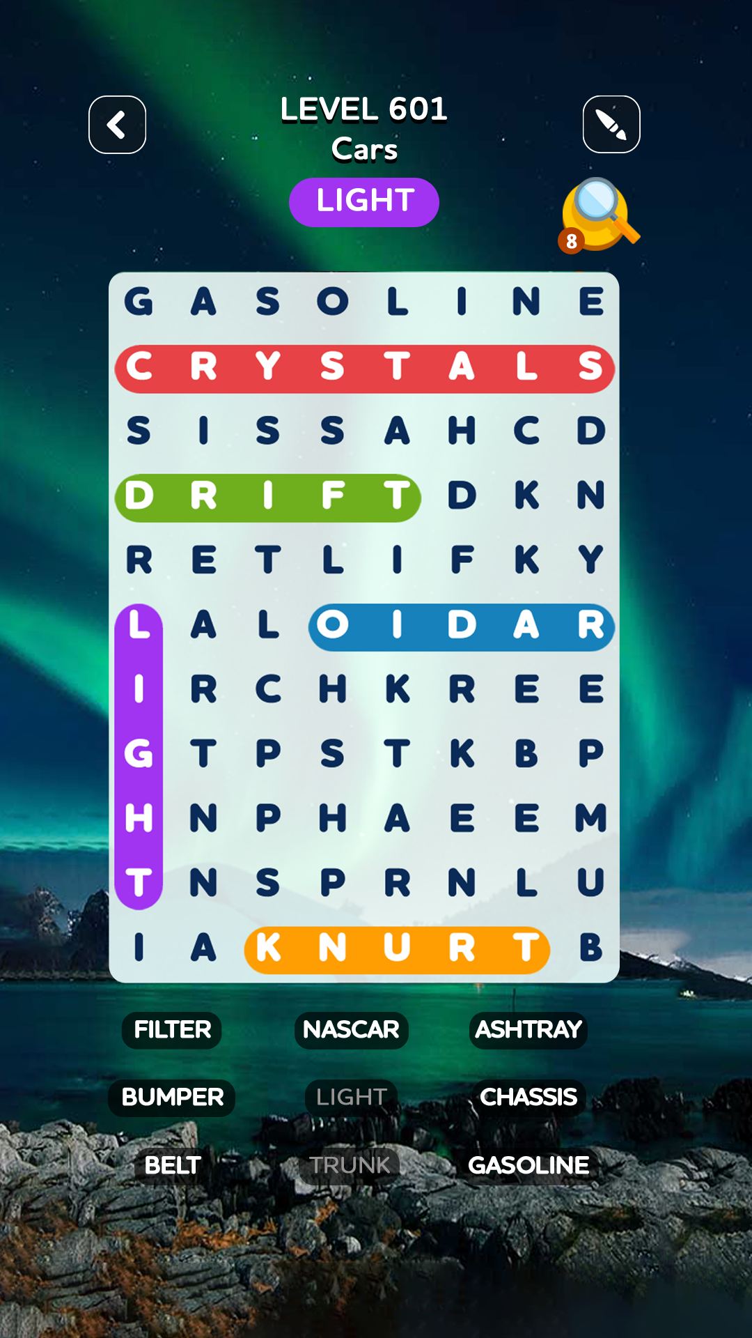 اسکرین شات 6 بازی Word Search Quest - Puzzles