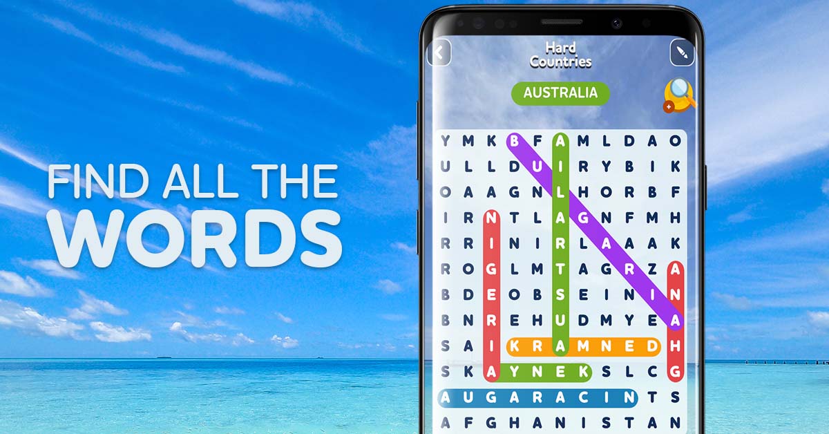 اسکرین شات 6 بازی Word Search - Word Puzzle Game