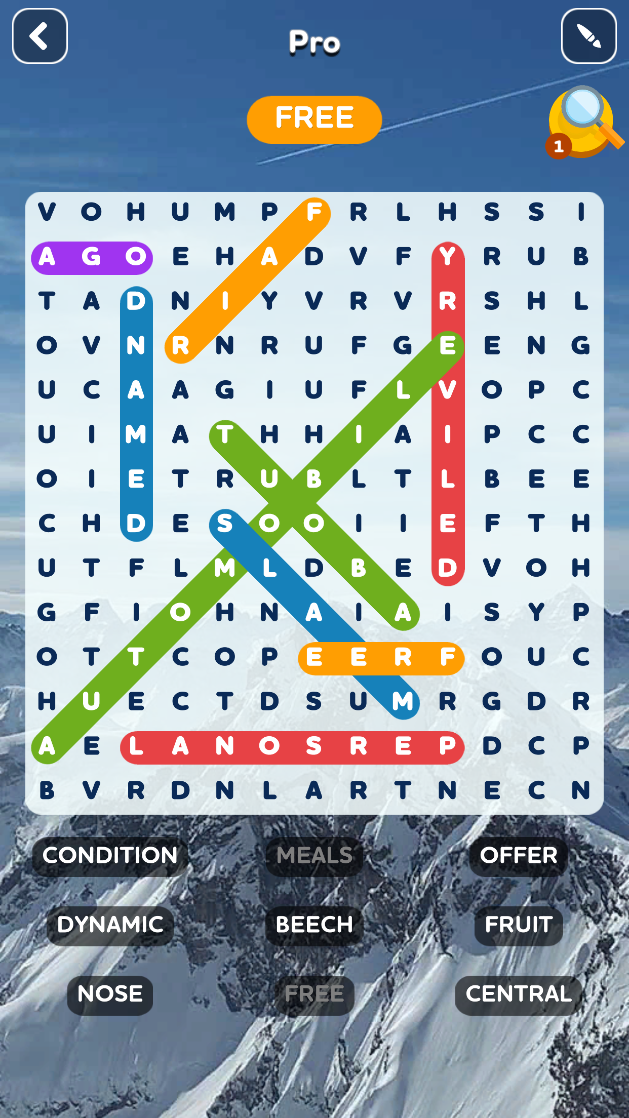 اسکرین شات 3 بازی Word Search - Word Puzzle Game