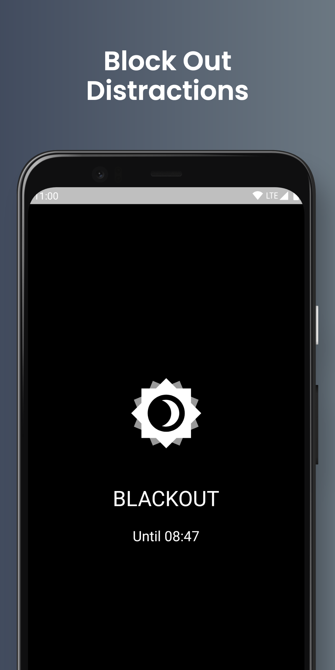 اسکرین شات برنامه BlackOut: Stay Focused 2