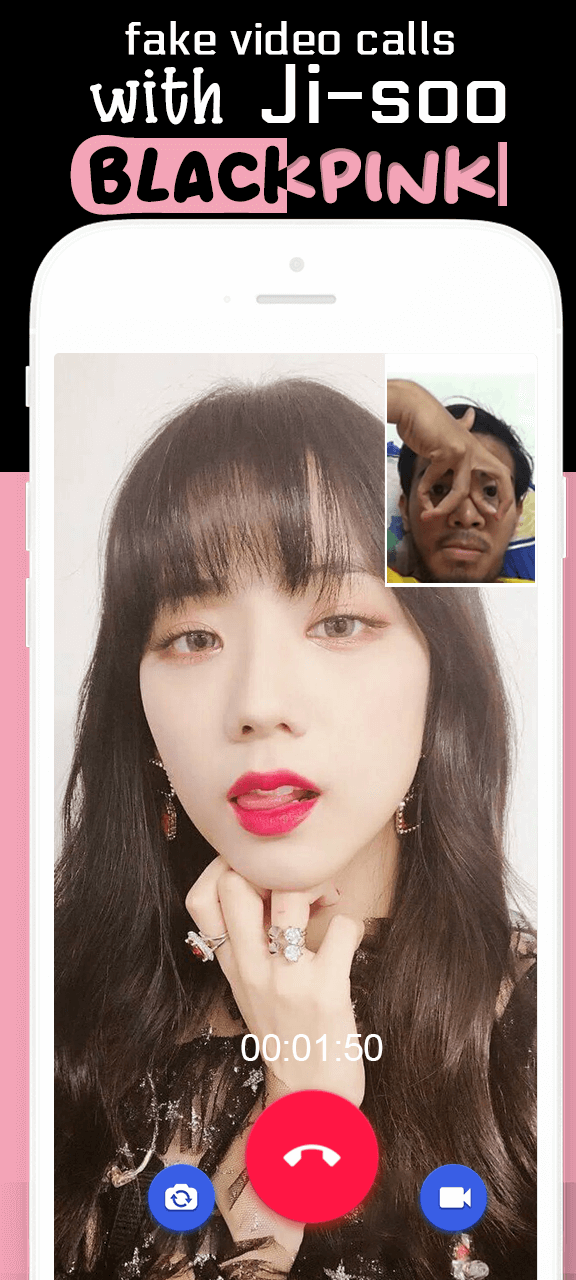 اسکرین شات 5 برنامه Ai BlackPink: Fake Call Game 2