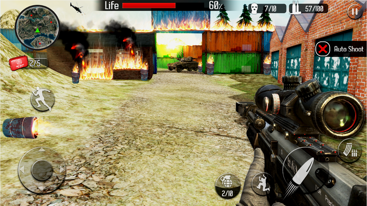 اسکرین شات 6 برنامه Counter Attack - FPS Gun Games