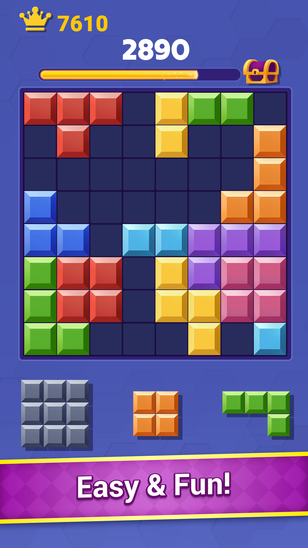 اسکرین شات 3 بازی Block Puzzle - Block Master