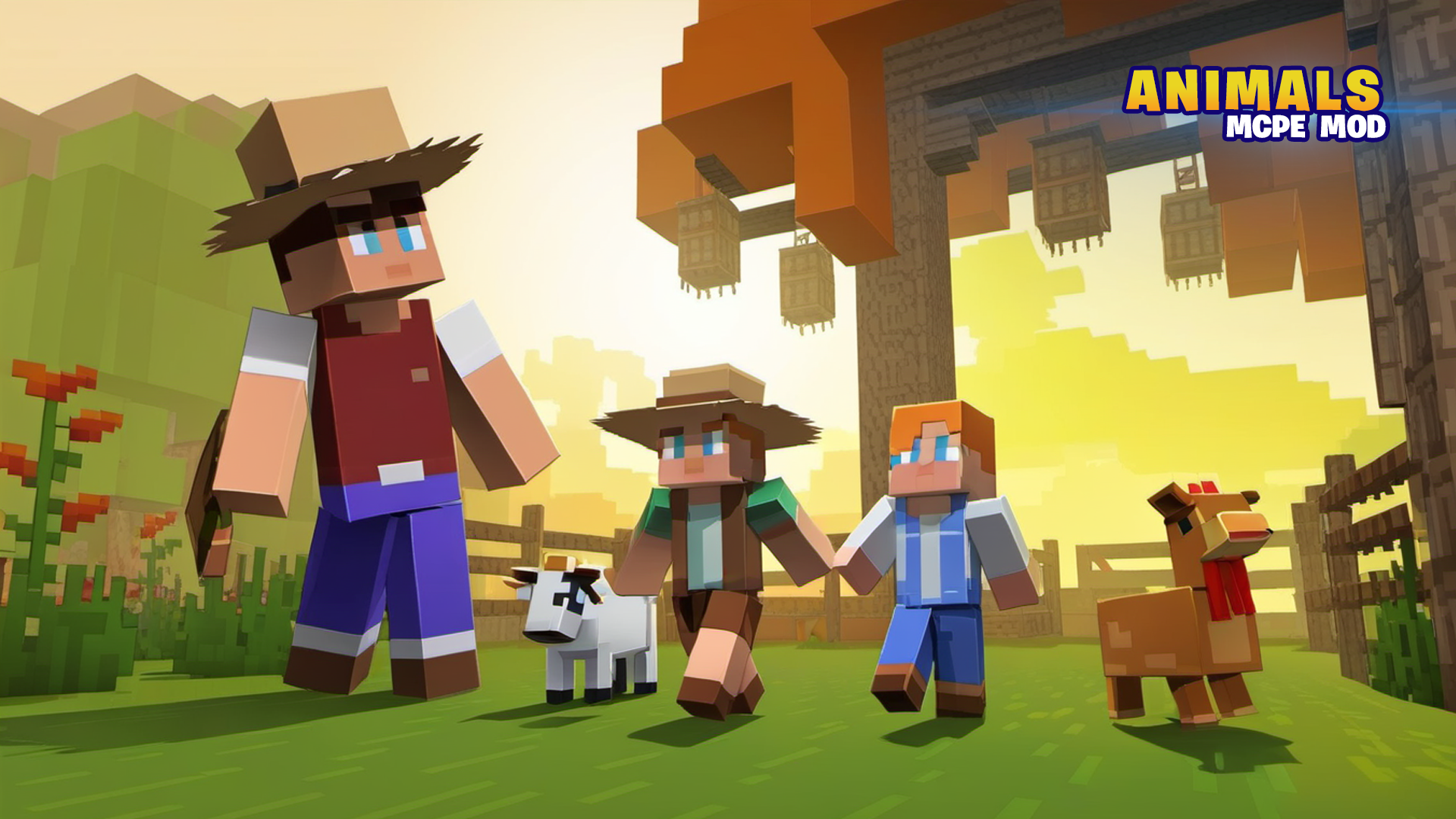 اسکرین شات 3 برنامه Animals Mod for Minecraft PE