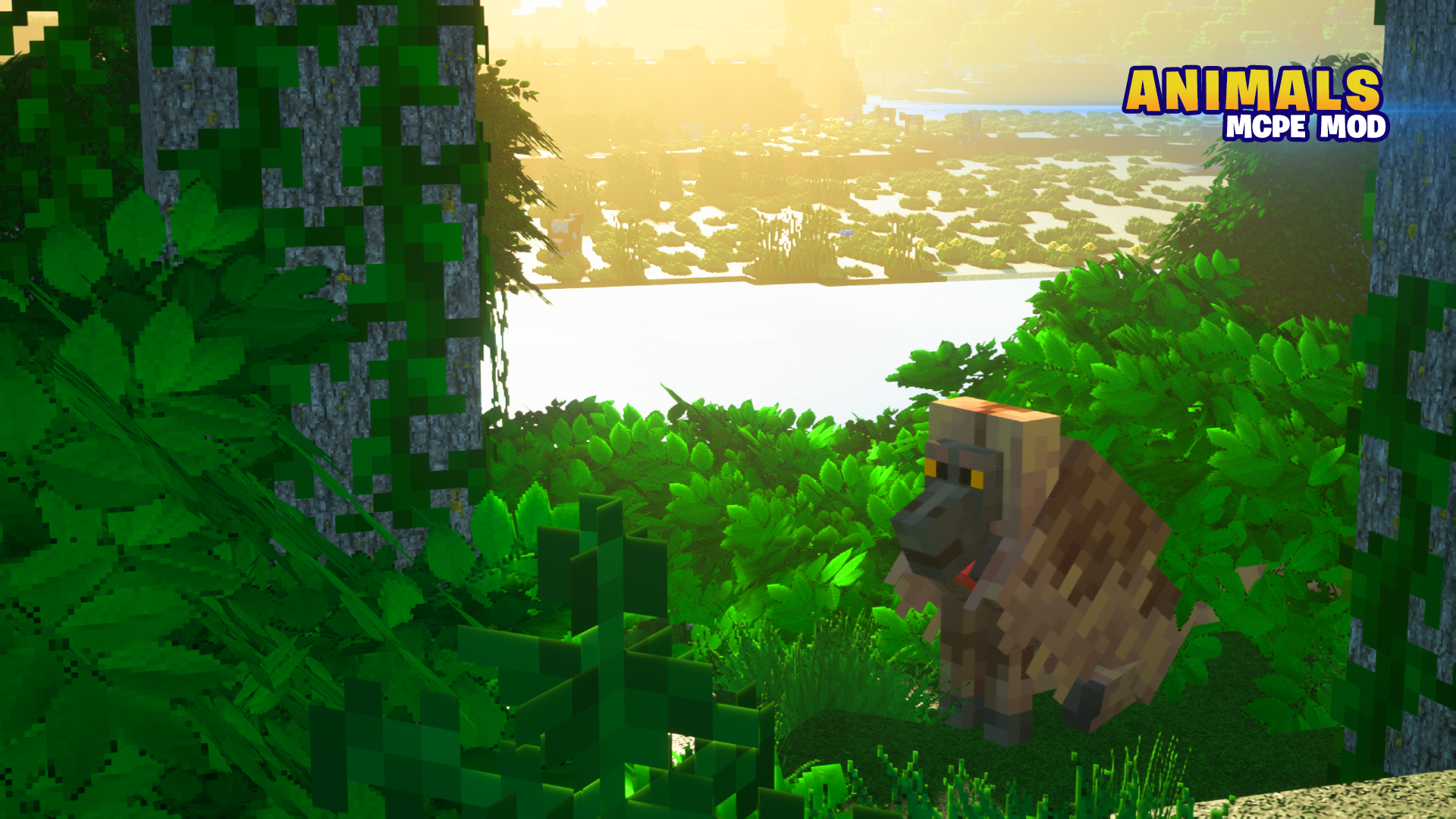 اسکرین شات 4 برنامه Animals Mod for Minecraft PE