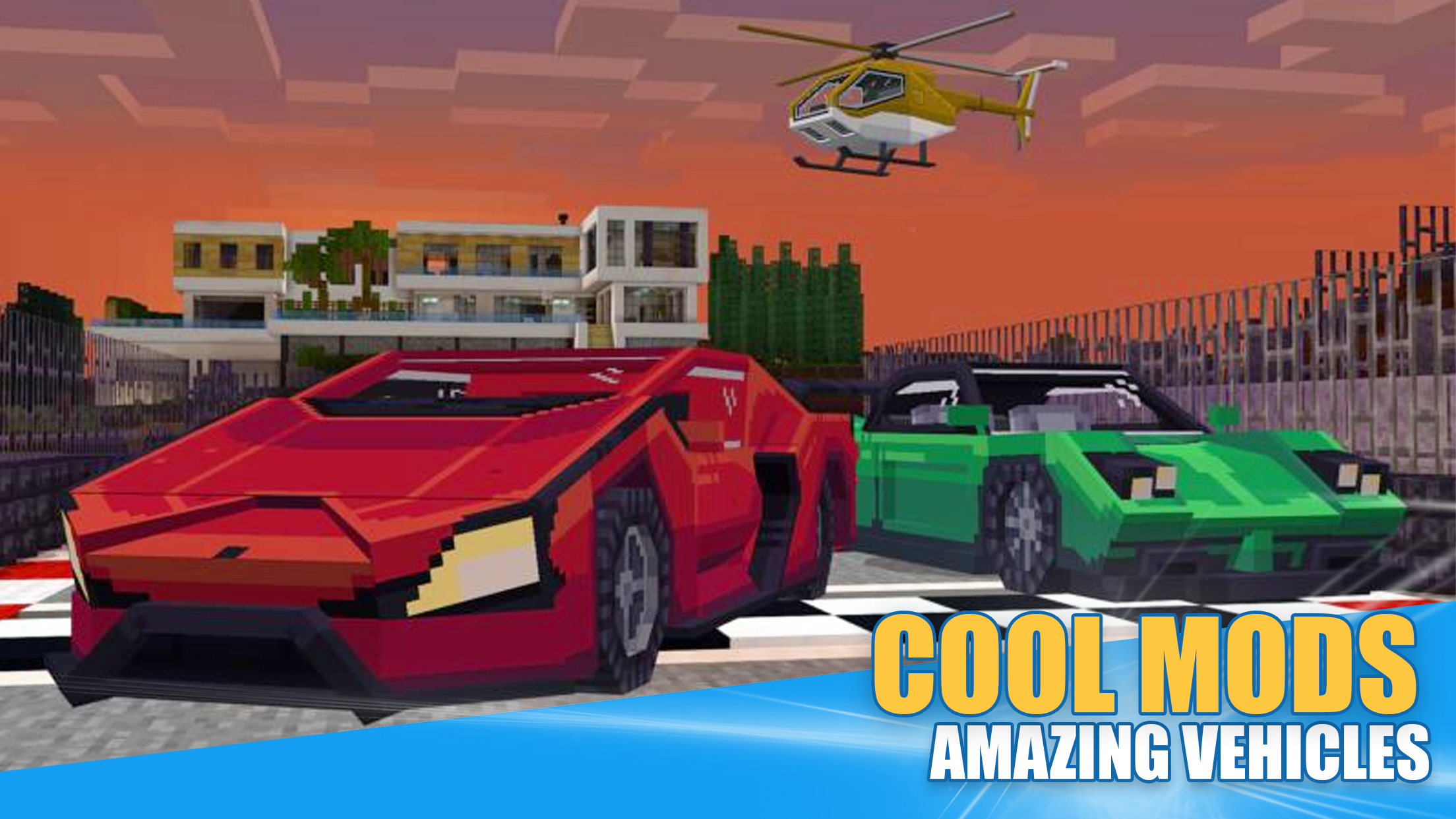 اسکرین شات 2 برنامه Cars Mod for Minecraft PE MCPE