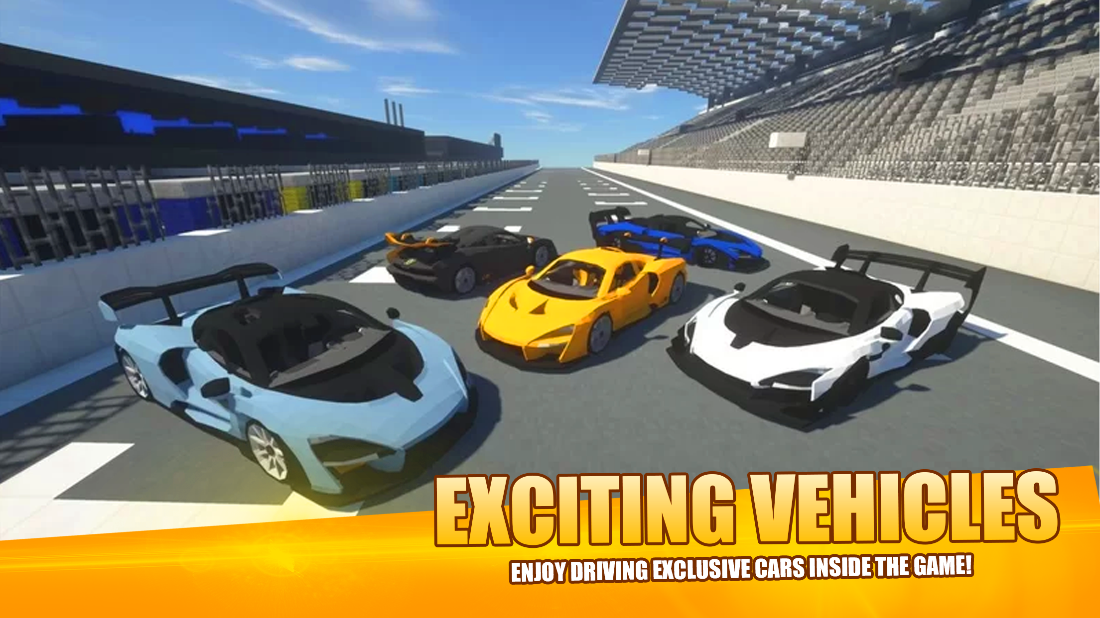 اسکرین شات 3 برنامه Cars Mod for Minecraft PE MCPE