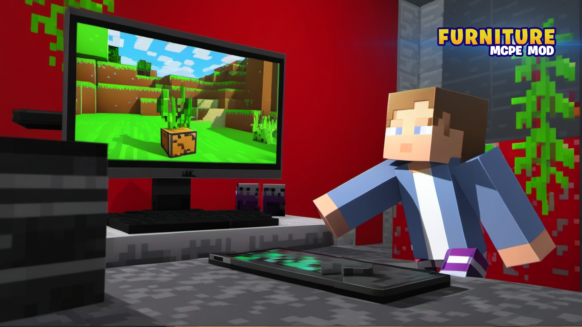 اسکرین شات 3 برنامه Furniture Mod for Minecraft PE