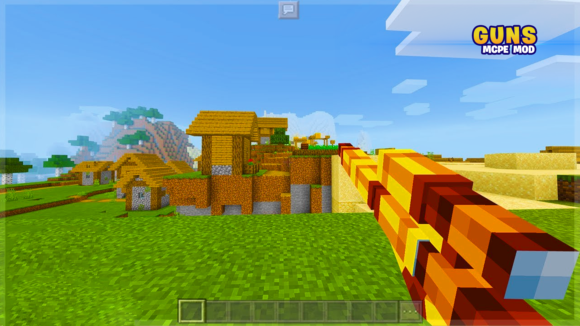 اسکرین شات 8 برنامه Gun Mod for Minecraft PE