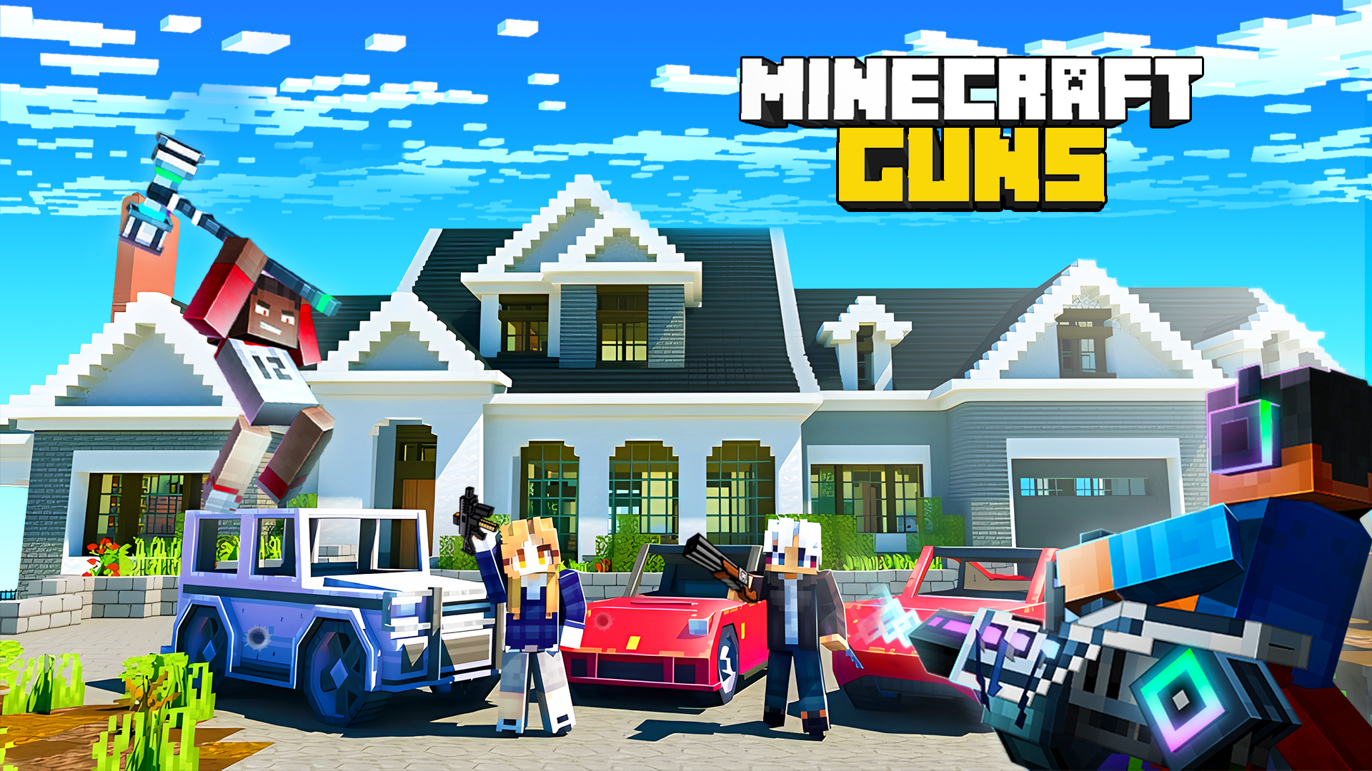 اسکرین شات 1 برنامه Gun Mod for Minecraft PE