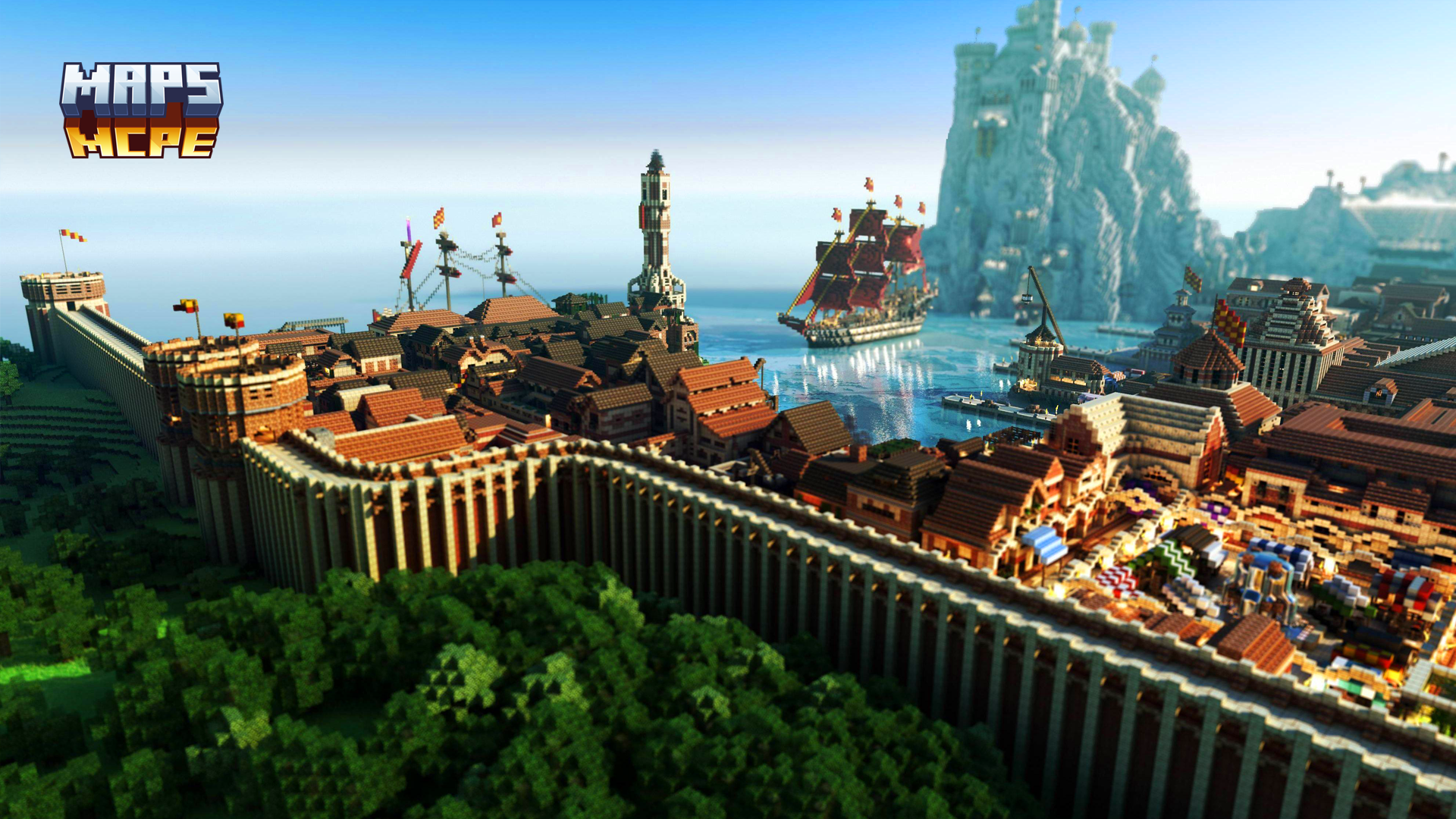 اسکرین شات 3 برنامه Maps for Minecraft PE