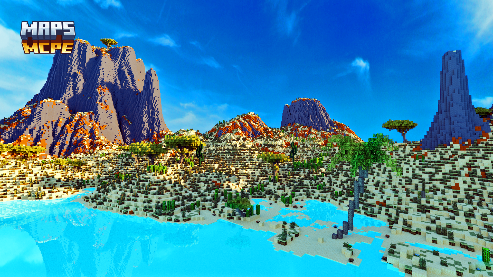 اسکرین شات 1 برنامه Maps for Minecraft PE