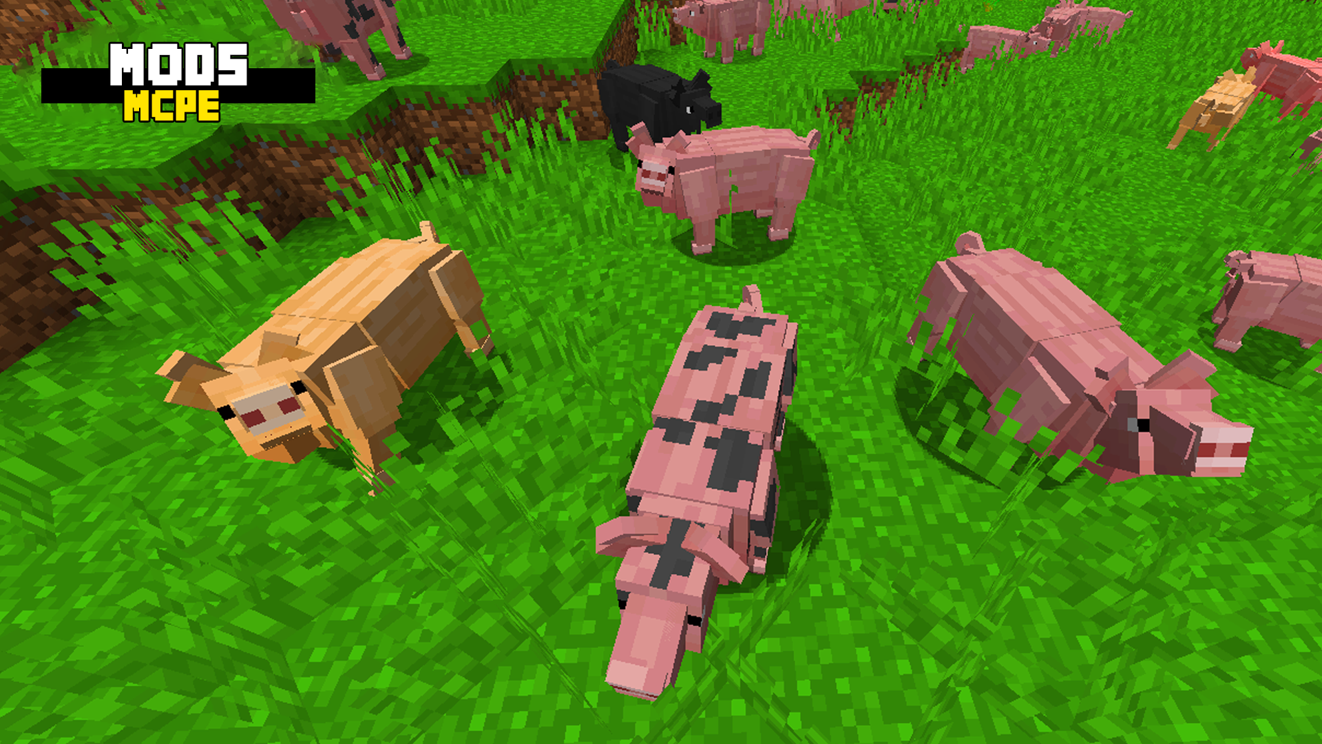 اسکرین شات 3 برنامه Mods for Minecraft PE: Mobs