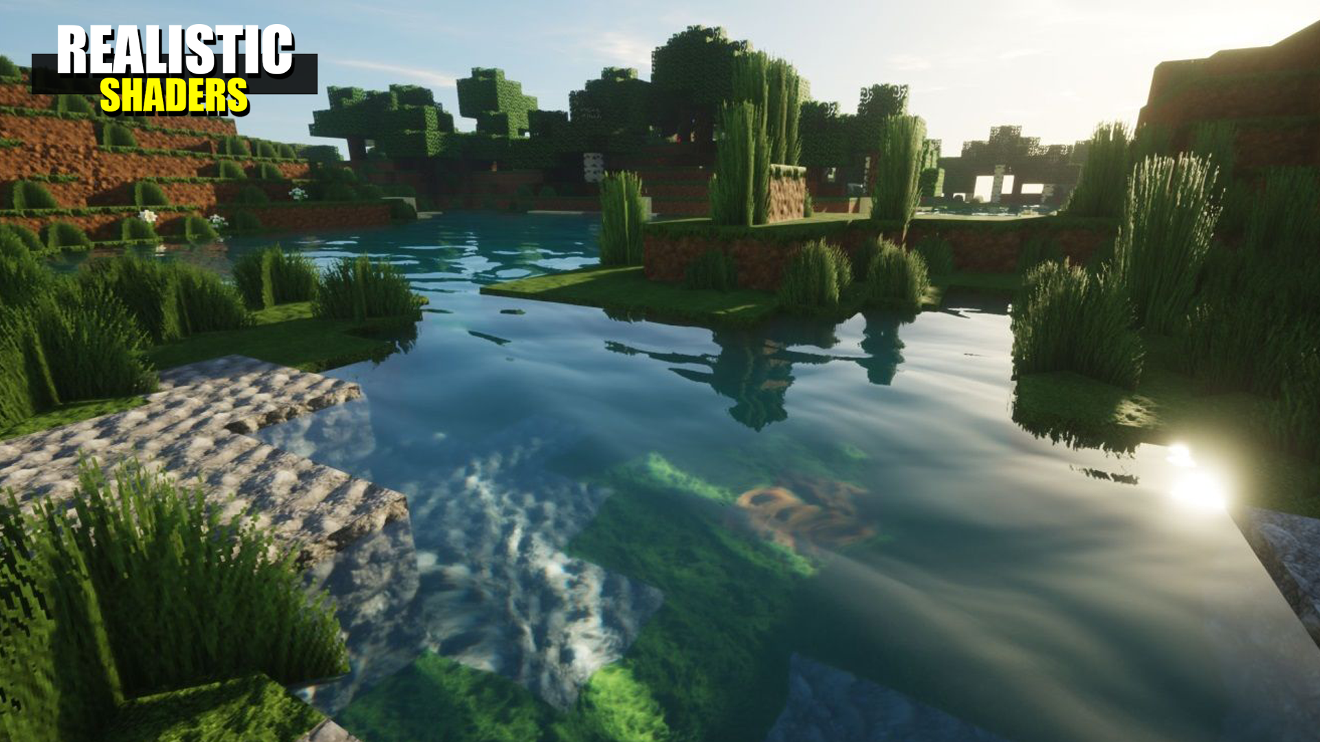 اسکرین شات 2 برنامه Realistic Shader Mod Packs