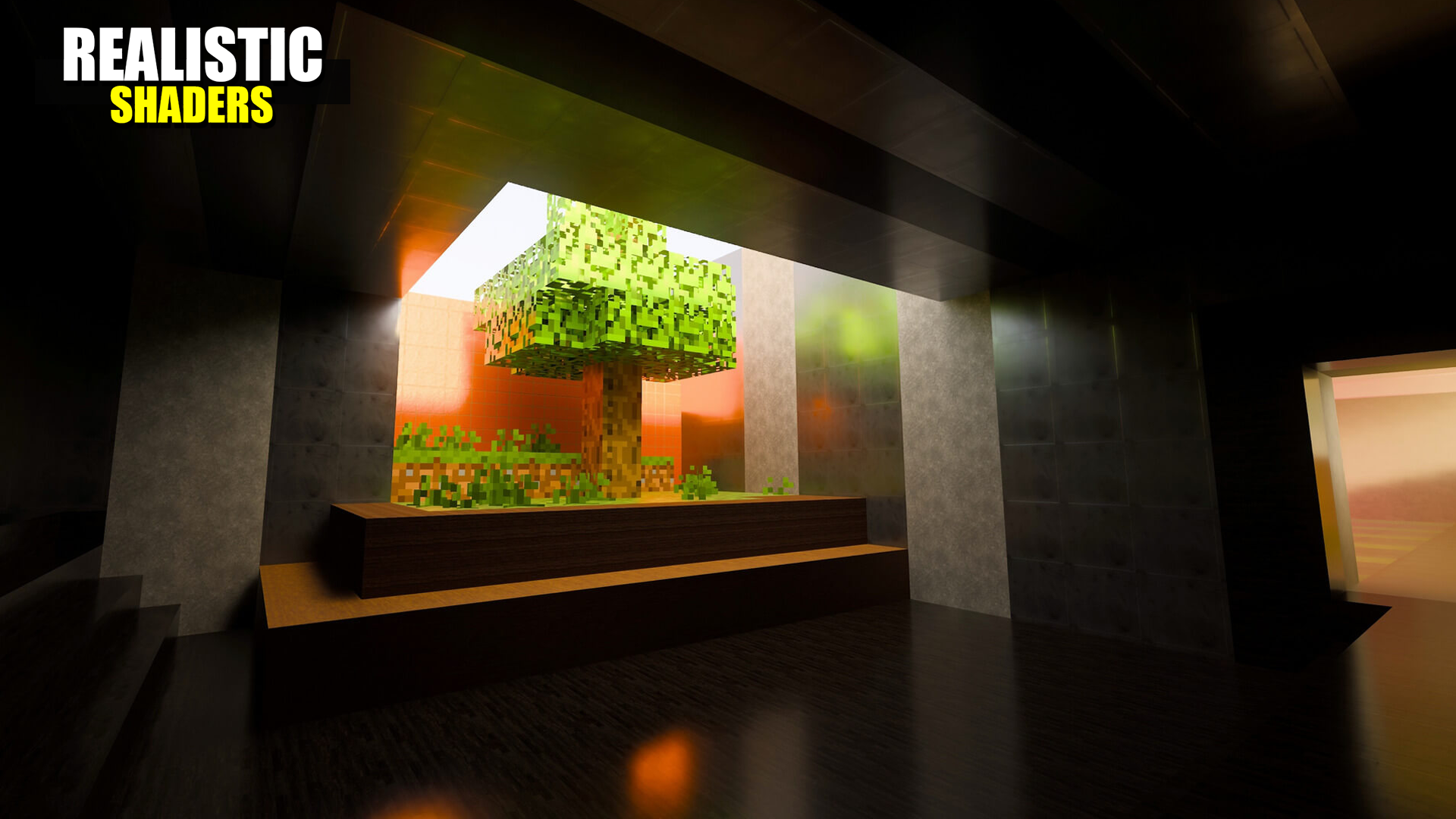 اسکرین شات 1 برنامه Realistic Shader Mod Packs