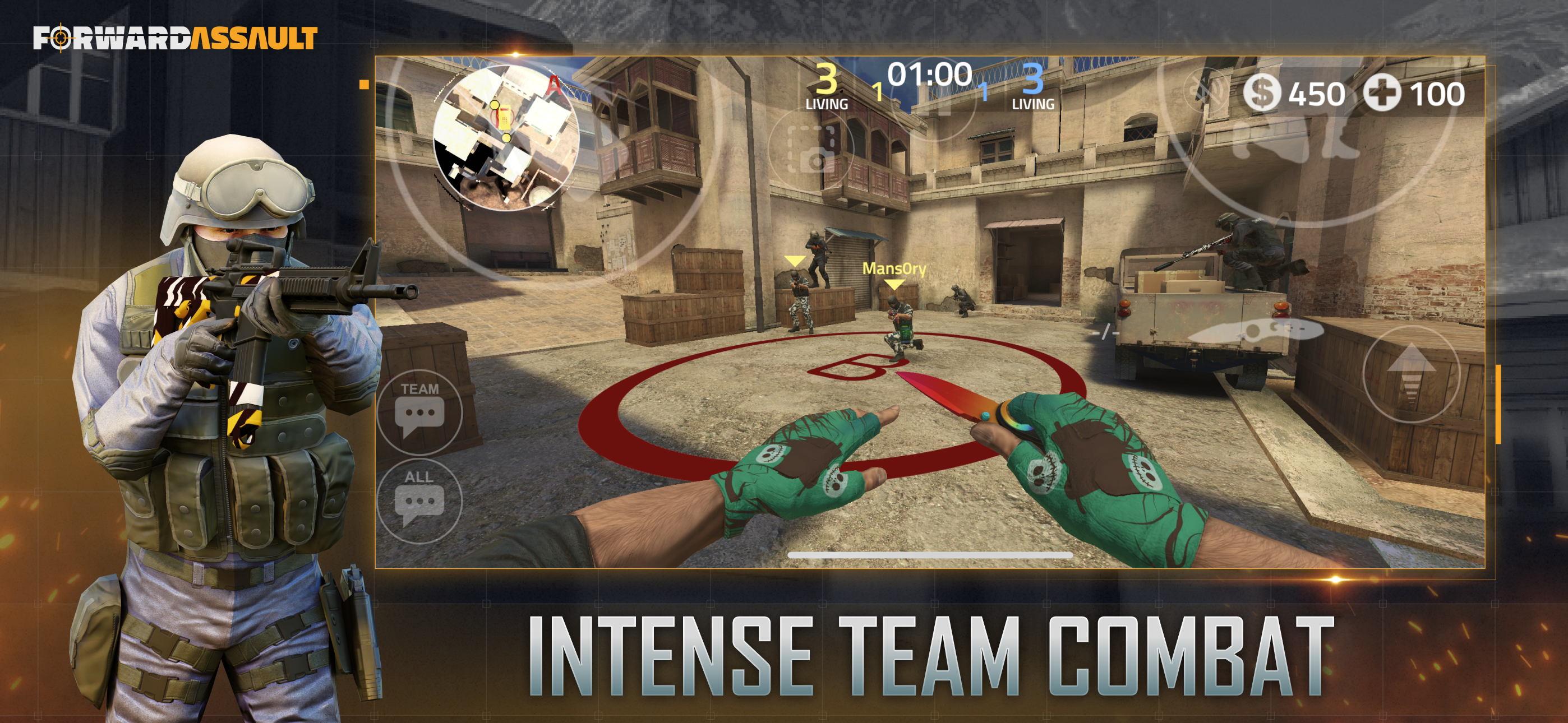 اسکرین شات 2 بازی Forward Assault