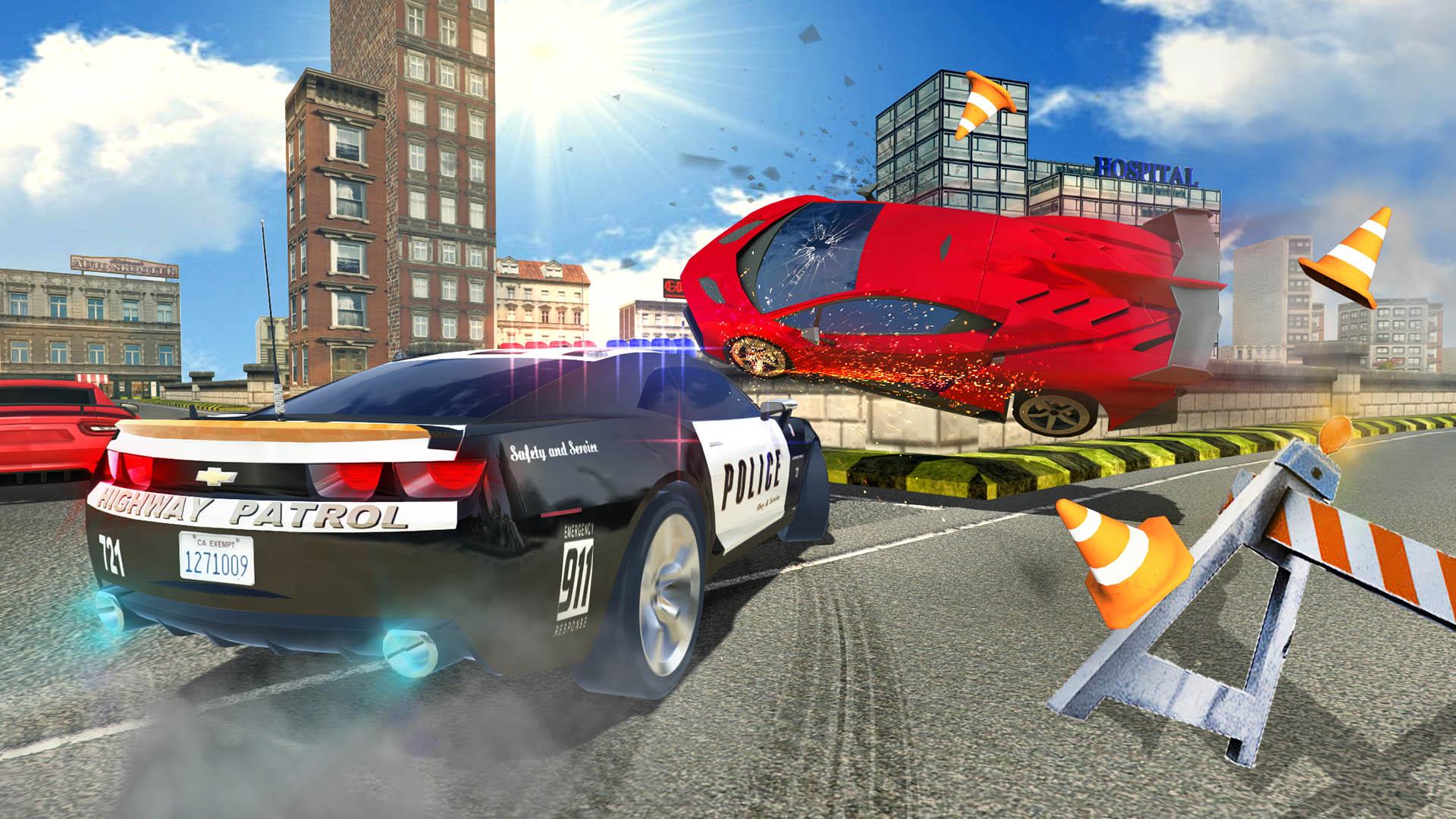 اسکرین شات 3 بازی Police Car Chase : Hot Pursuit