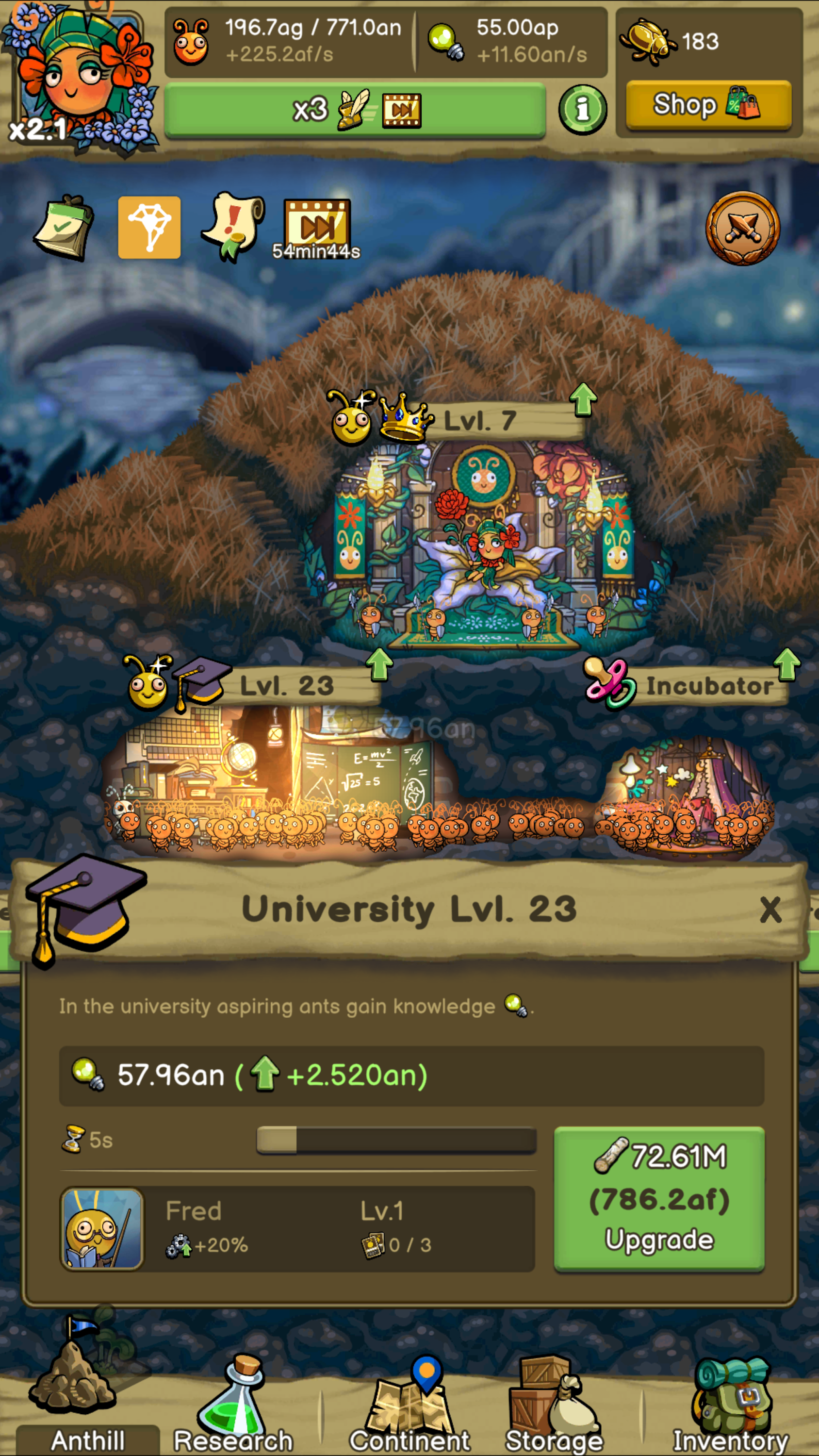 اسکرین شات 7 بازی Idle Ant Colony