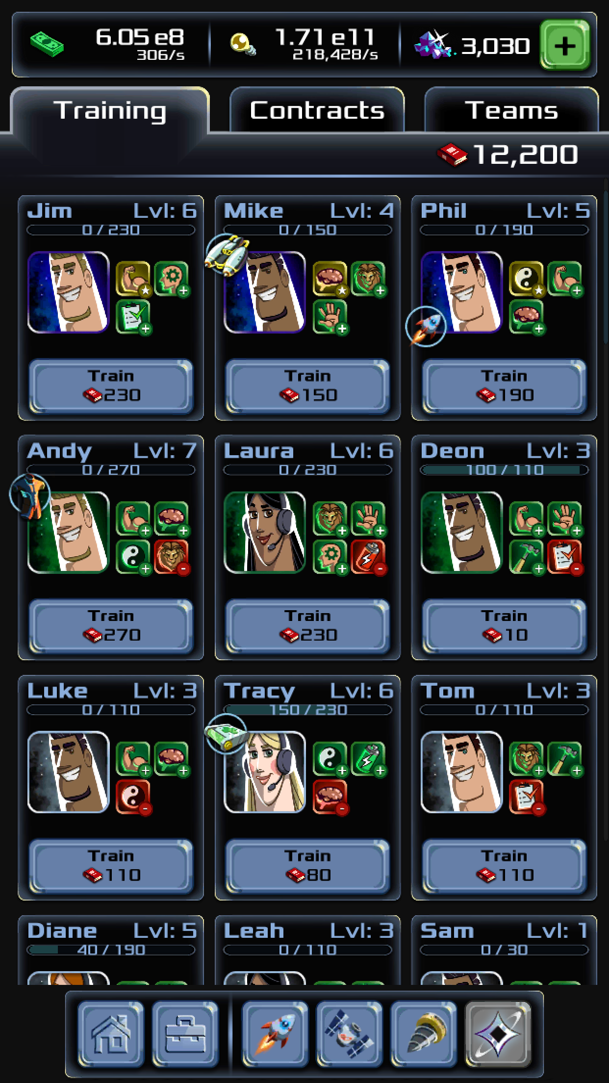 اسکرین شات 6 بازی Idle Space Company