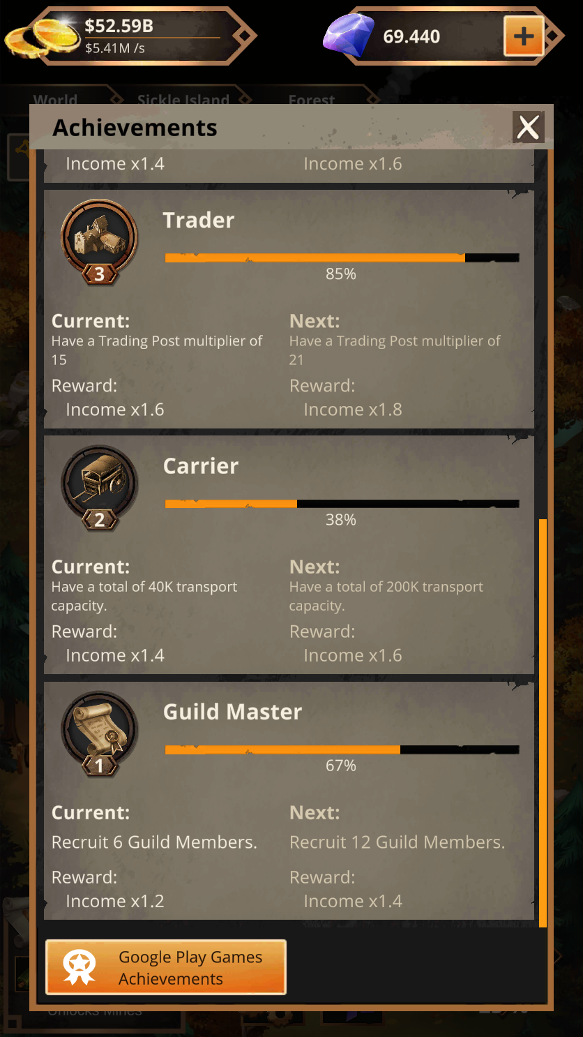 اسکرین شات 4 بازی Idle Medieval Merchant Tycoon