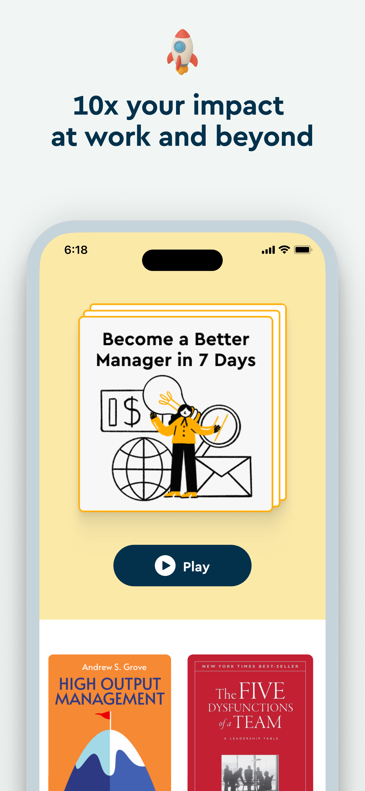 اسکرین شات 3 برنامه Blinkist: Book Summaries Daily