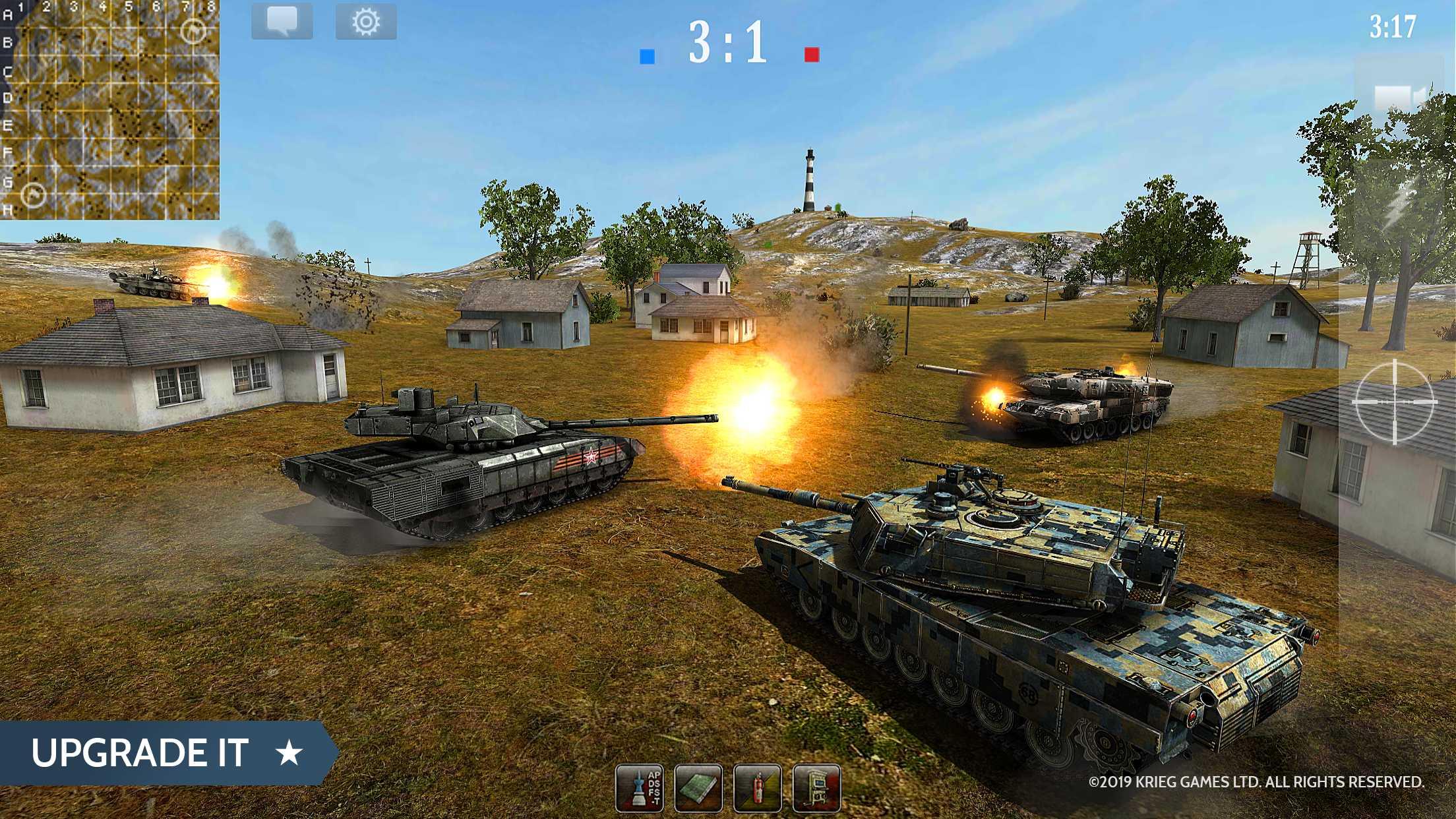 اسکرین شات 2 بازی Armored Aces - Tank War