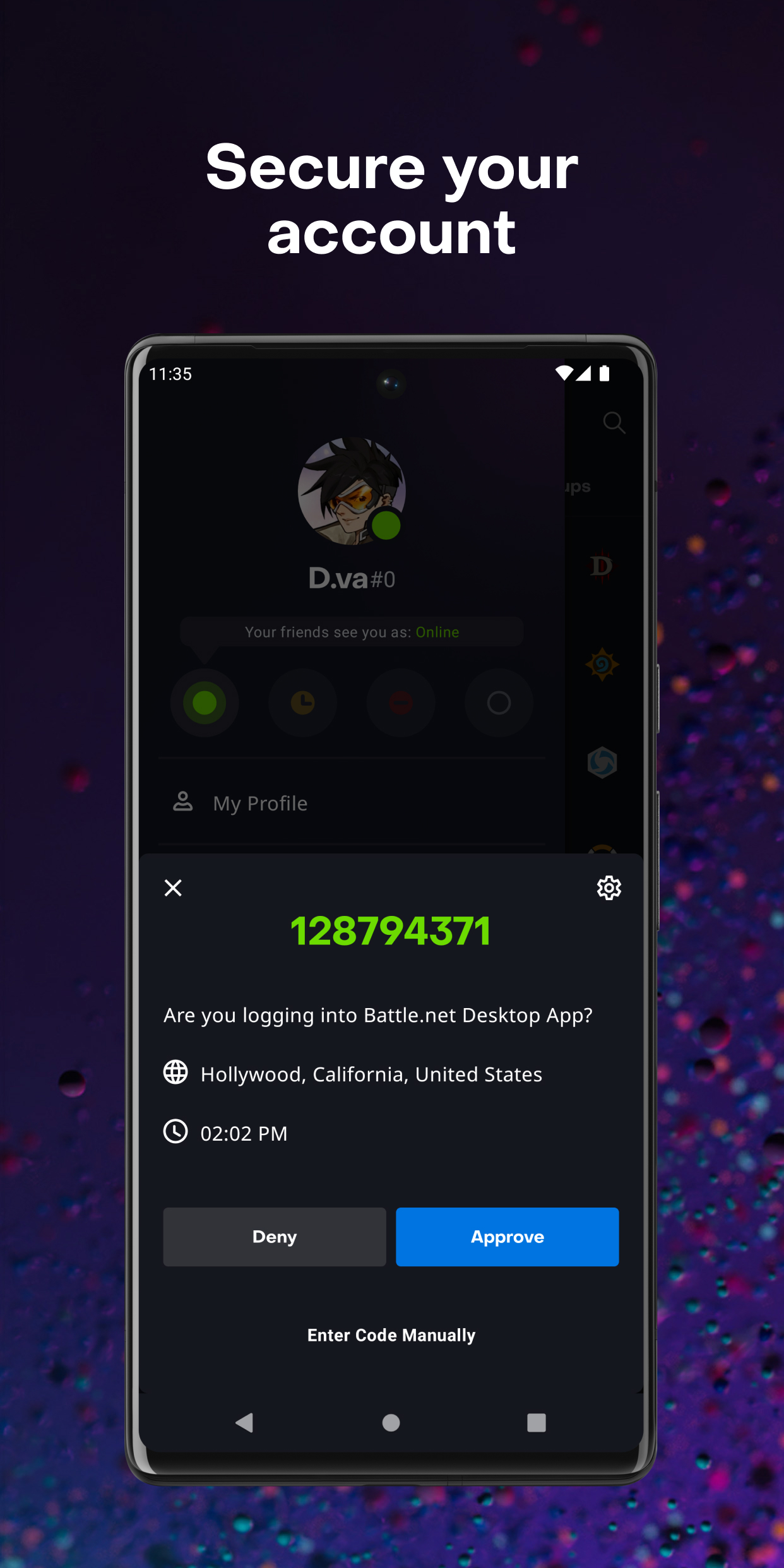 اسکرین شات 1 برنامه Battle.net